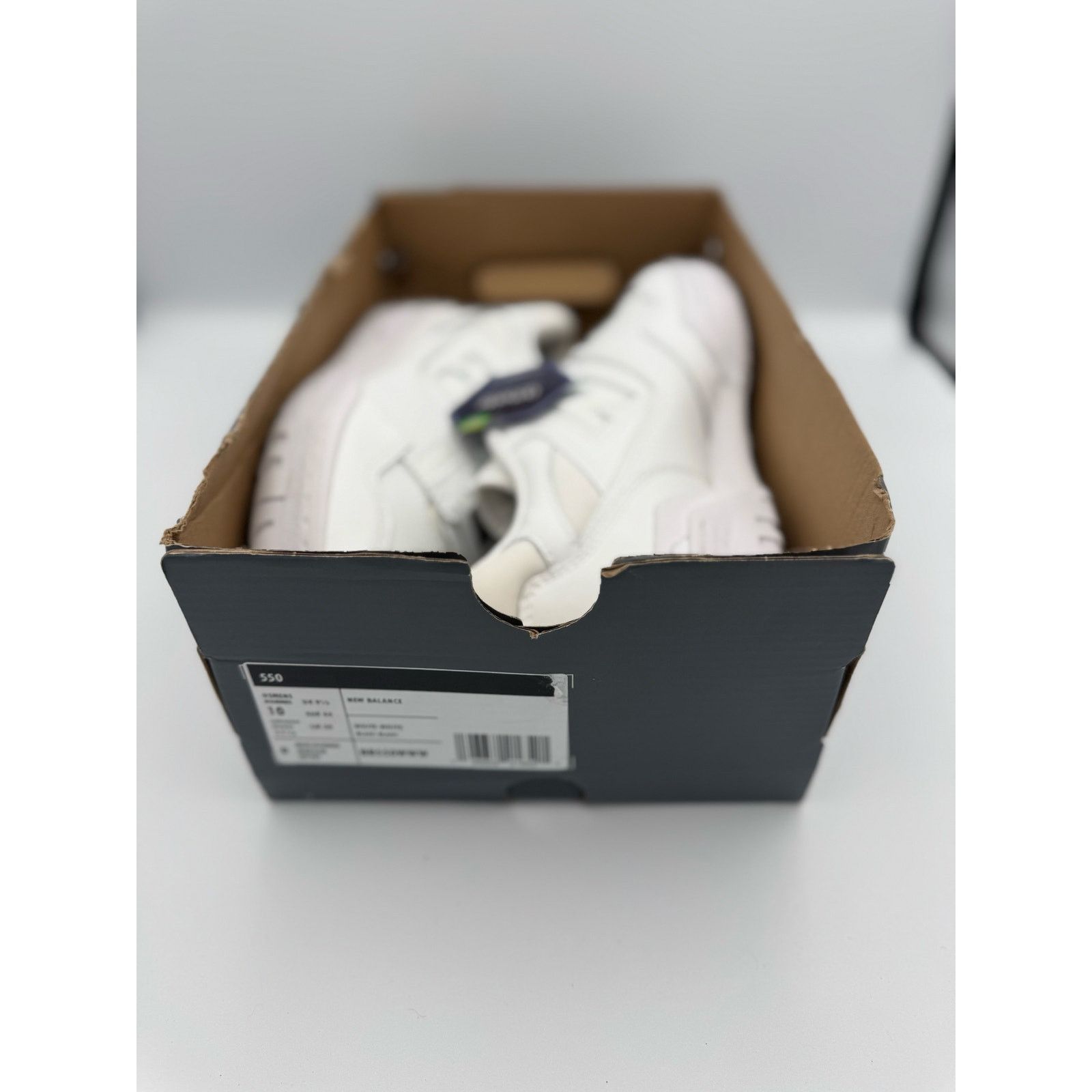 New Balance New Balance 550 Triple White NB550WWW Sz 10 Size ONE SIZE - 8 Thumbnail