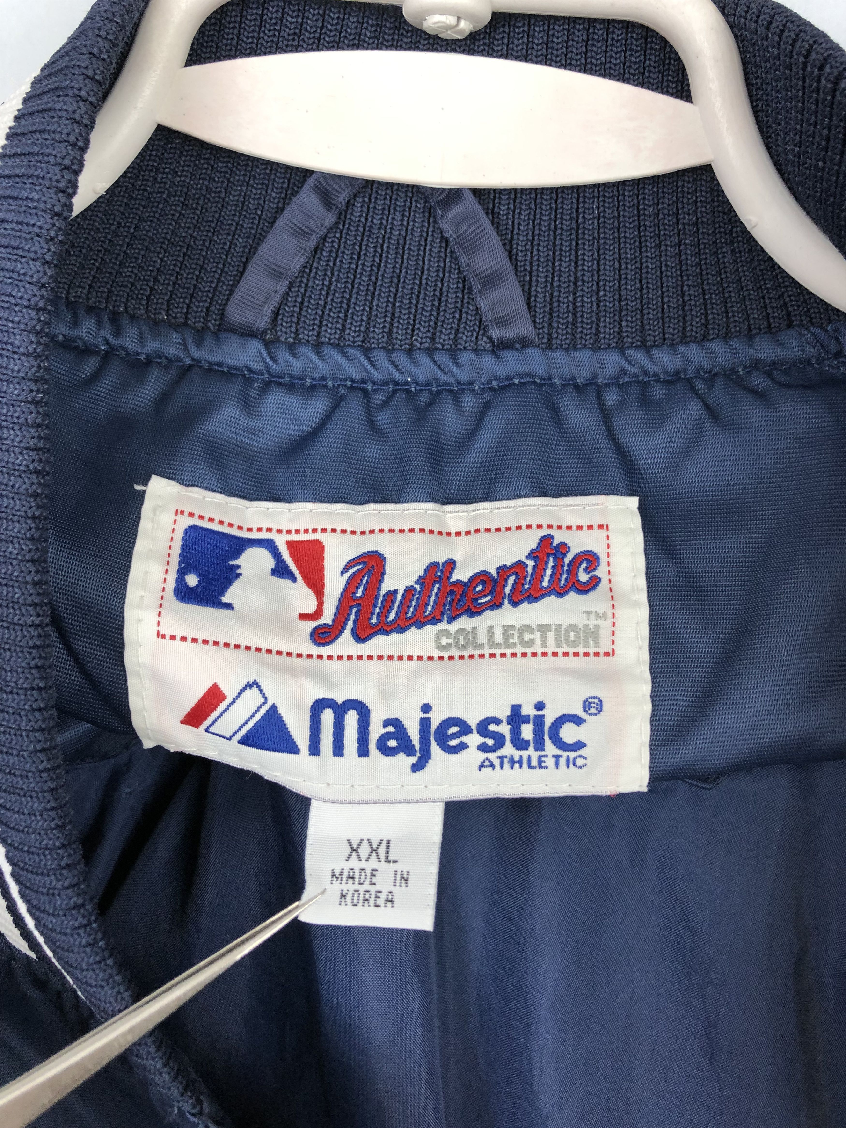 Majestic Vintage Majestic Varsity Jacket MLB New York Yankees Satin Size US XXL / EU 58 / 5 - 9 Thumbnail