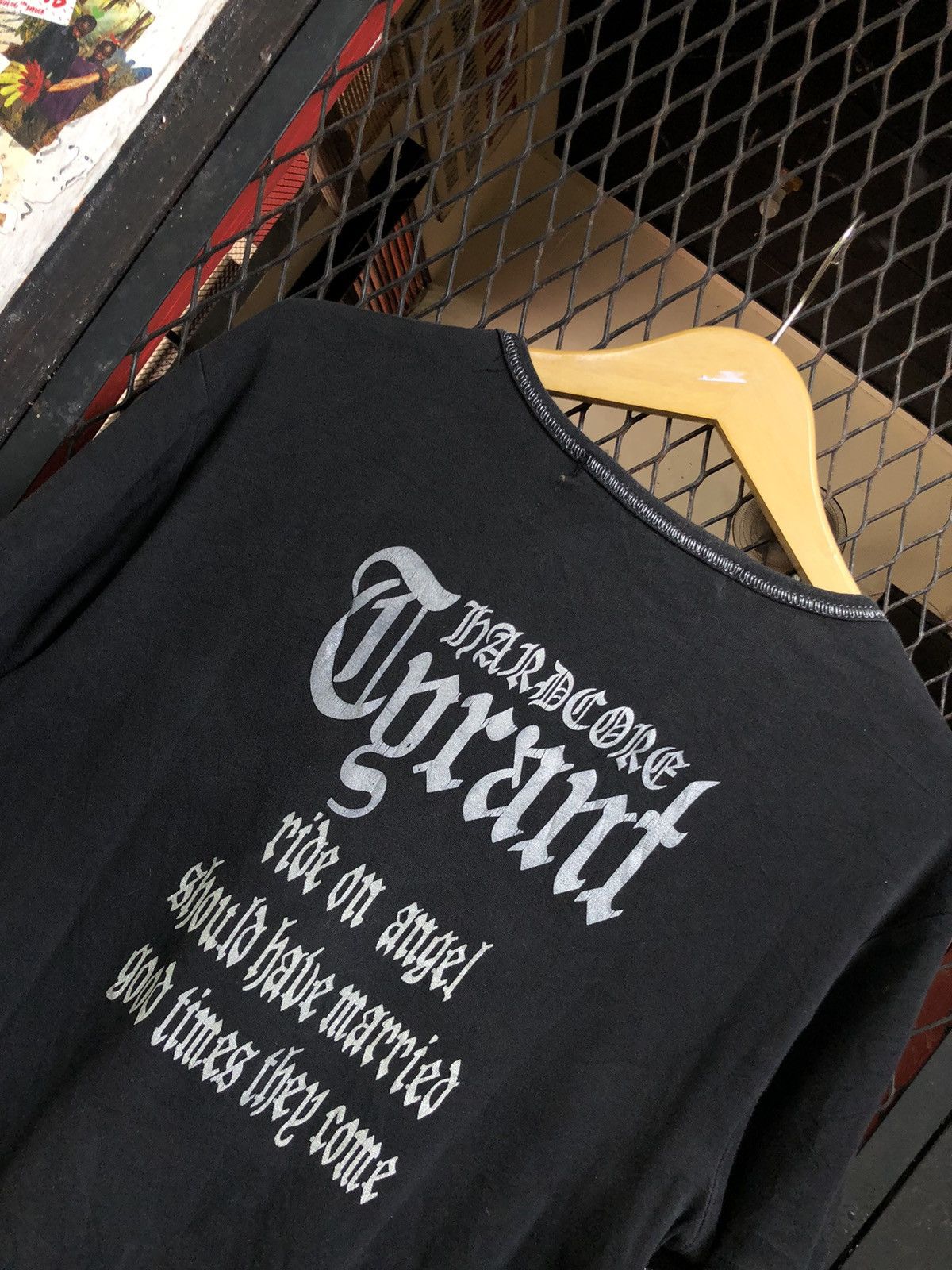 If Six Was Nine × Japanese Brand × Le Grande Bleu (L.G.B.) JAPANESE AGE CORE POEM SHIRT LIKE CHROME HEART Size US L / EU 52-54 / 3 - 6 Thumbnail