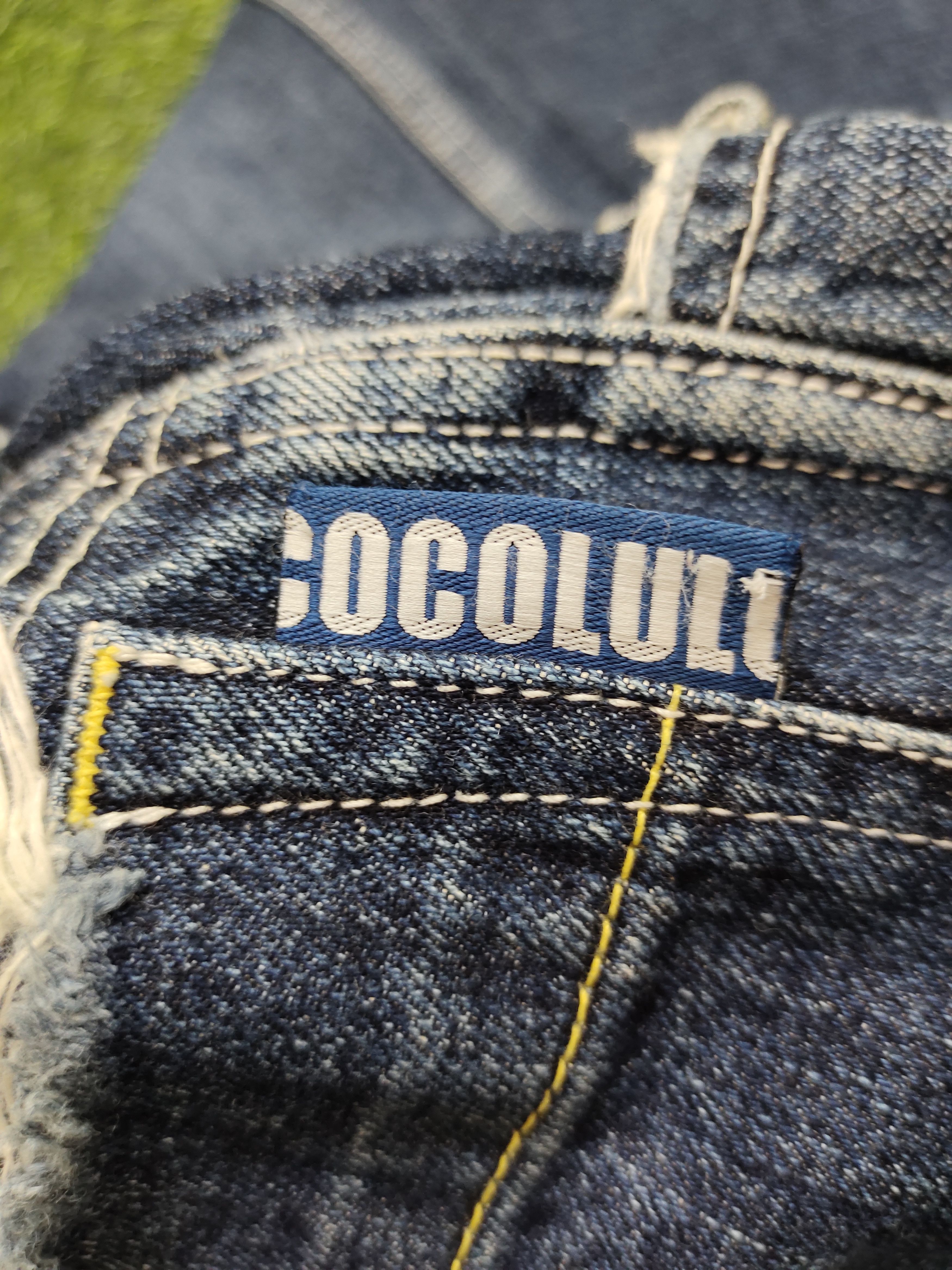 Comme des Garcons × Undercover Loose Jeans Cocolulu Spell Out Wide Leg Denim Y2k Jnco Size US 31 - 16 Thumbnail