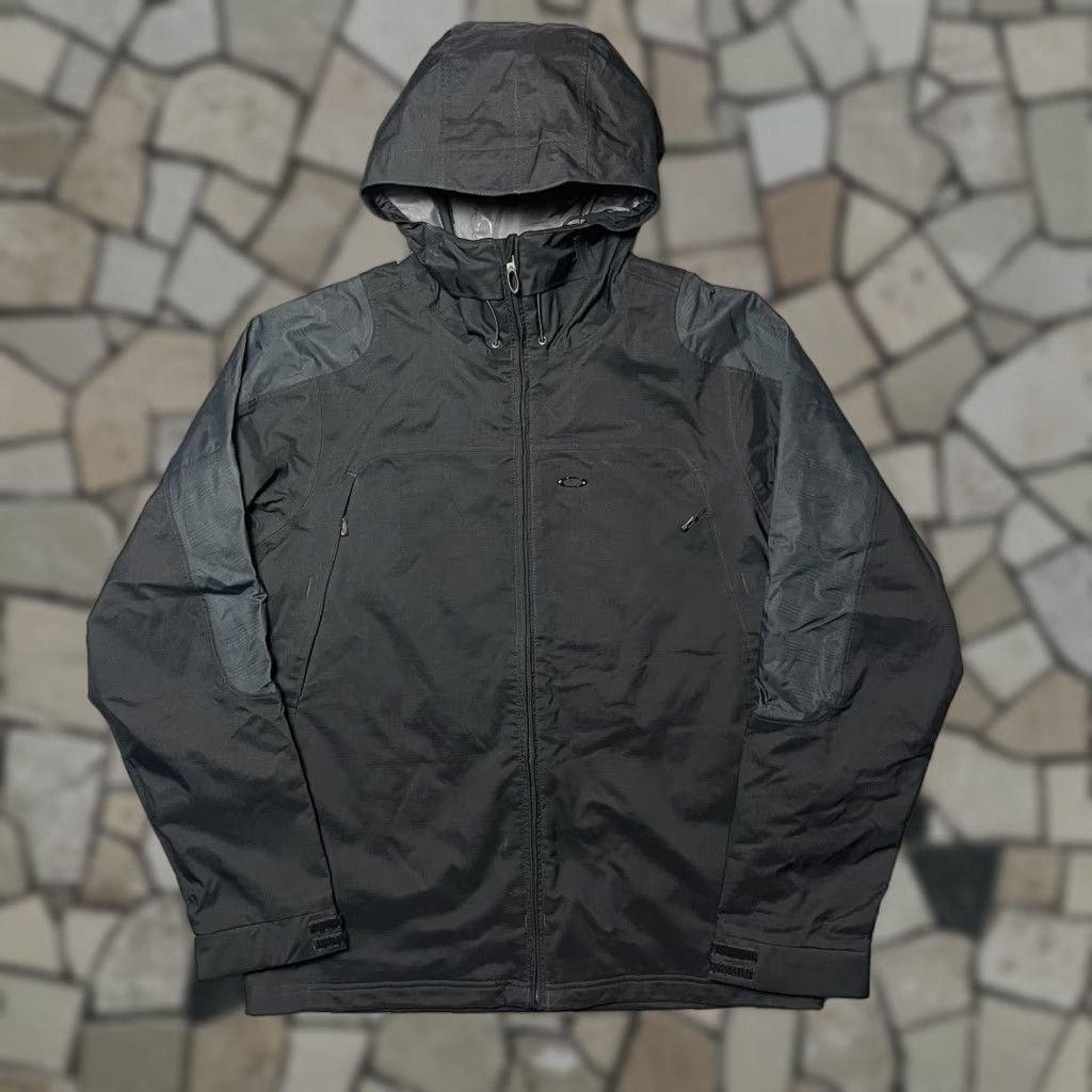 Oakley VINTAGE Oakley Technical Snowboard Hooded Soft Shell Jacket Men M Black Size US M / EU 48-50 / 2 - 1 Thumbnail