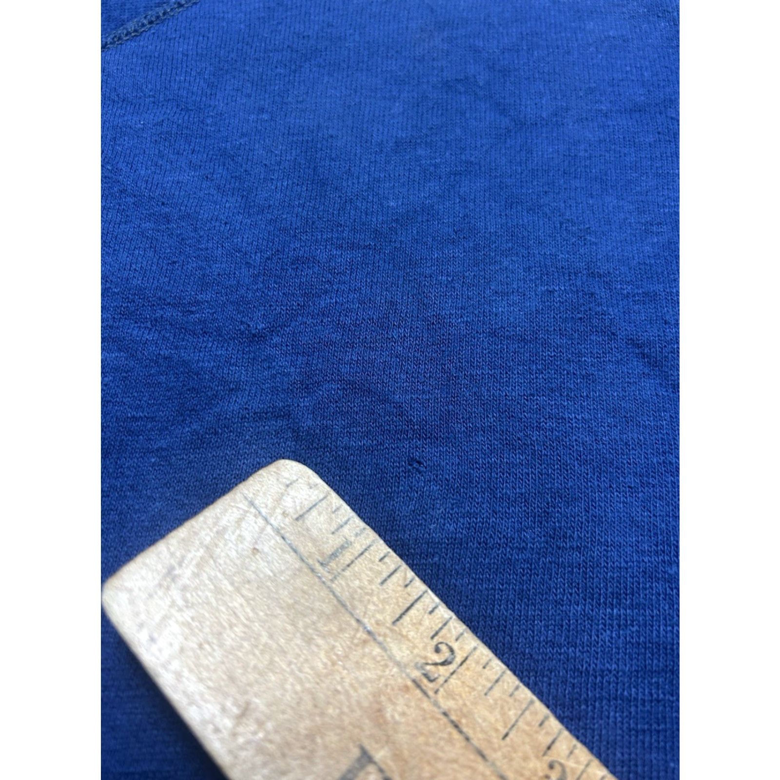 JCPenney VINTAGE Sweatshirt JCPenney Navy Blue Raglan Pullover Adult Large Crewneck 70s Men Size US L / EU 52-54 / 3 - 3 Thumbnail