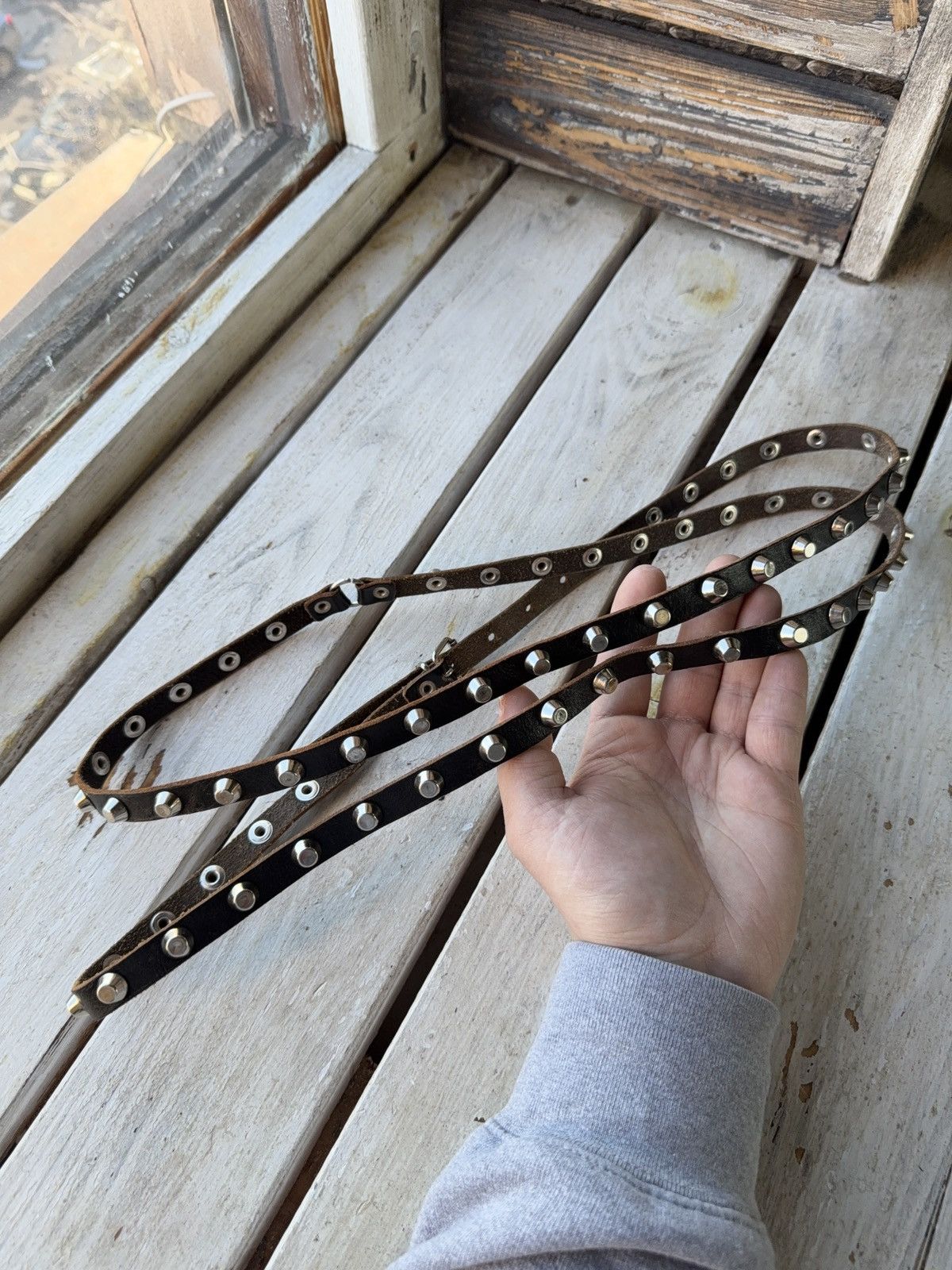 If Six Was Nine 90s Y2K Avant Garde Punk Hysteric Japanese Retro Style Belt Size ONE SIZE - 1 Thumbnail