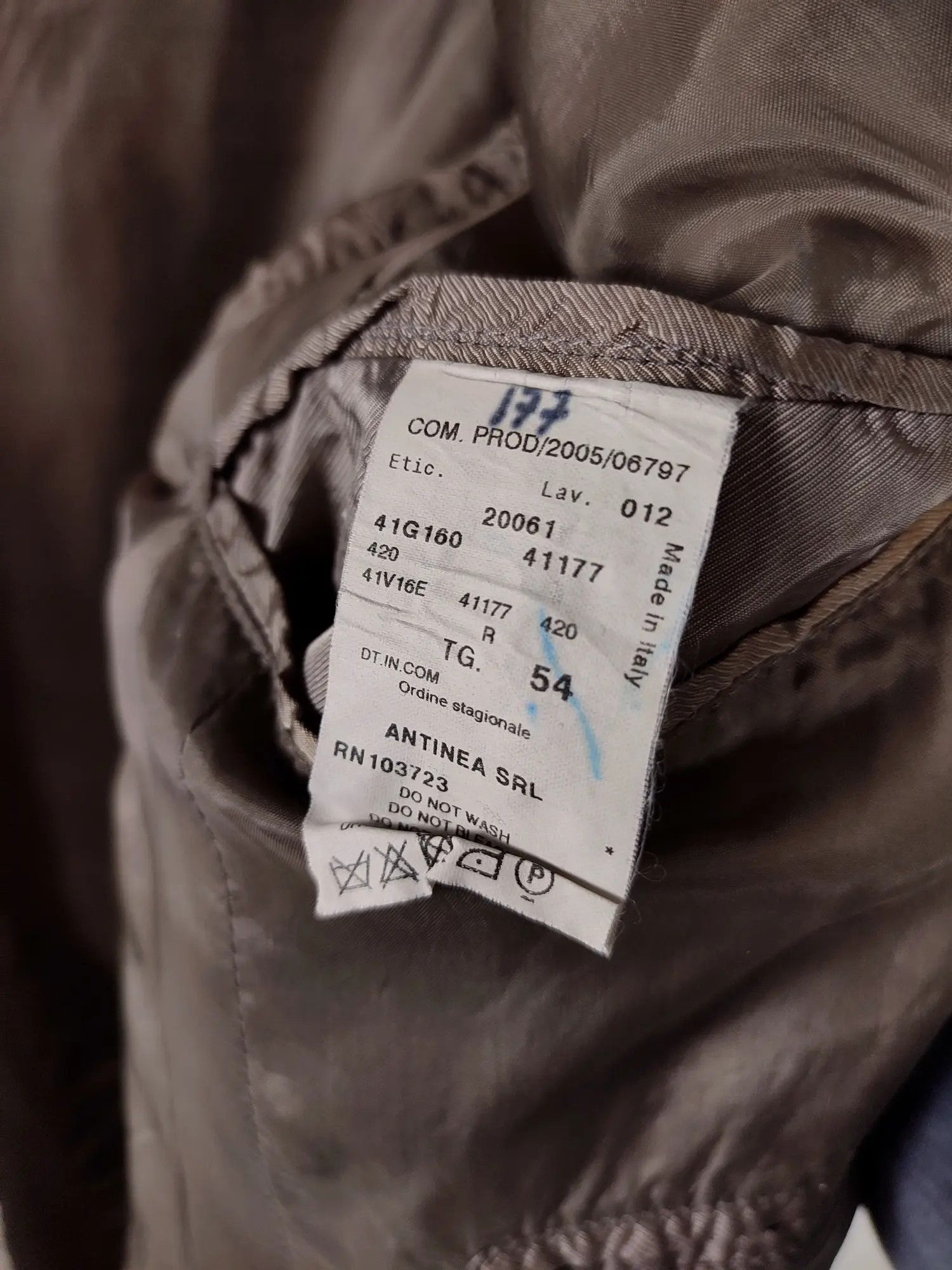 Emporio Armani Emporio Armani 2005 Oldschool Linen Blazer Vintage Jacket Size 46R - 17 Thumbnail
