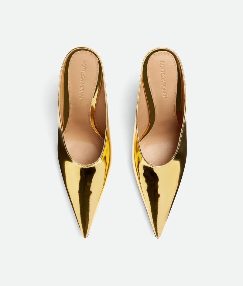 Bottega Veneta o1n1vont1225 Rocket Mule in Gold Size US 9 / IT 39 - 4 Thumbnail