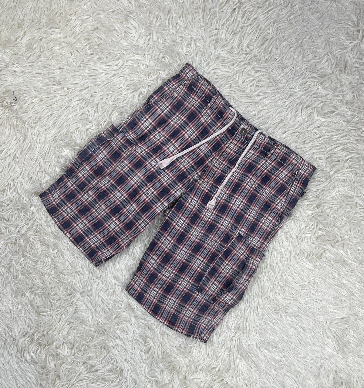 Other T&C Surf Hawaii Checkered Cargo Short Pants Size US 33 - 3 Thumbnail