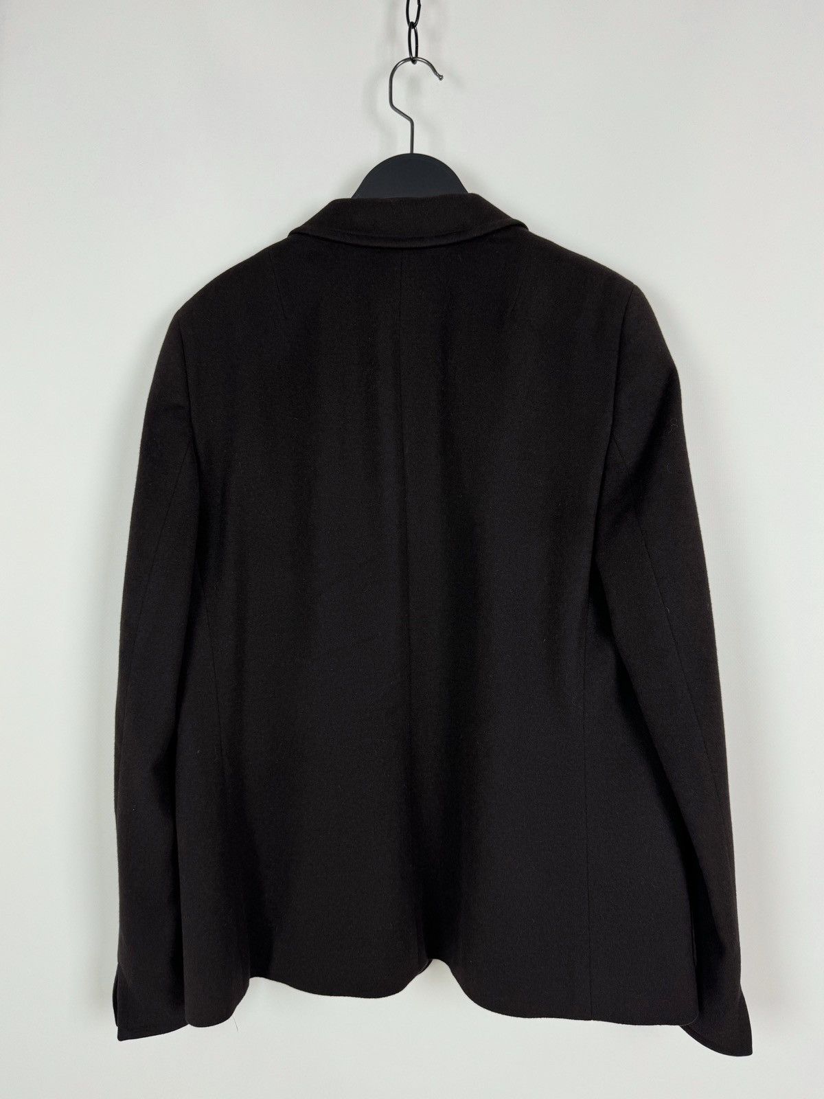Akris Akris Punto Wool Chocolate Brown Blazer Jacket Size XL / US 12-14 / IT 48-50 - 10 Thumbnail