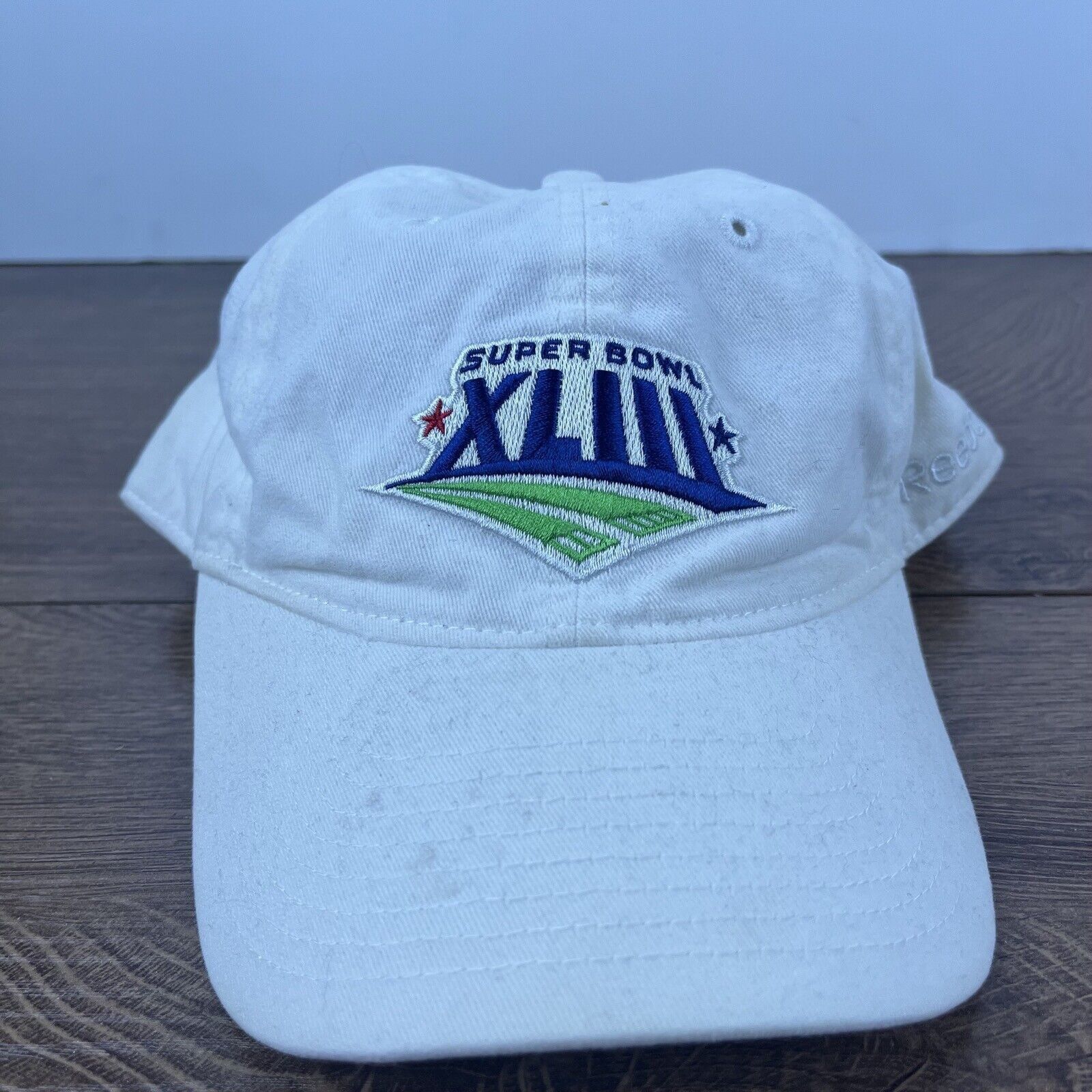 Reebok Super Bowl 43 XLIII Hat Adjustable Hat Reebok Hat Adjustable Size ONE SIZE - 1 Thumbnail