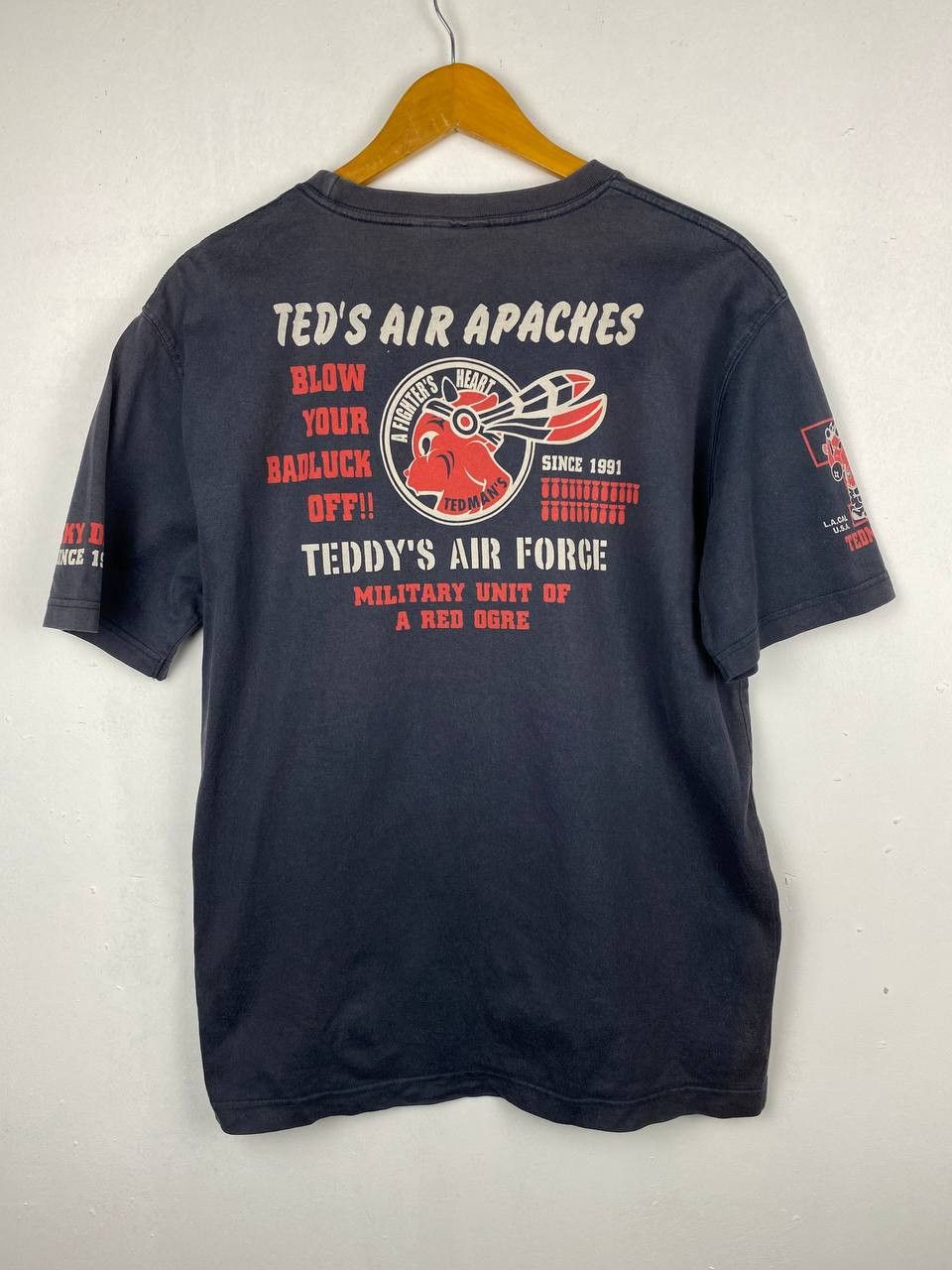 Tedman ted company us air force tee nice design Size US L / EU 52-54 / 3 - 8 Thumbnail