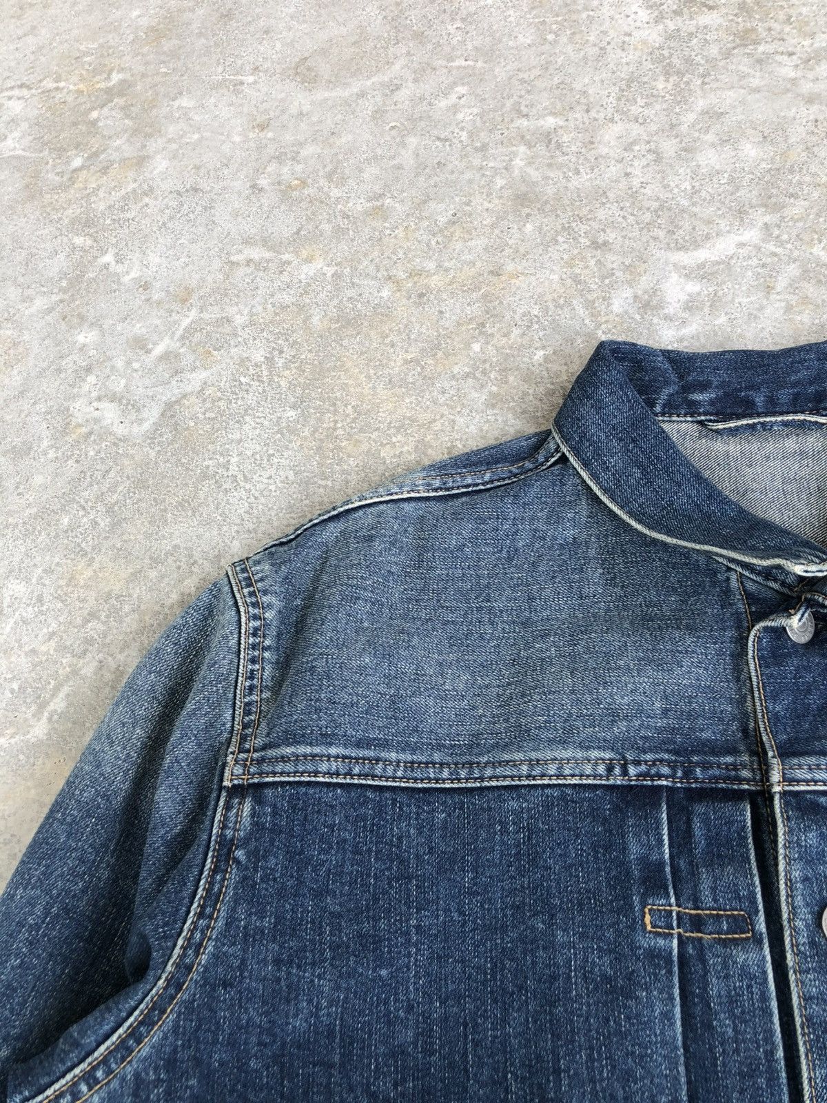 Japanese Brand Type 2 Japanese GU Distressed Denim Size US L / EU 52-54 / 3 - 12 Thumbnail