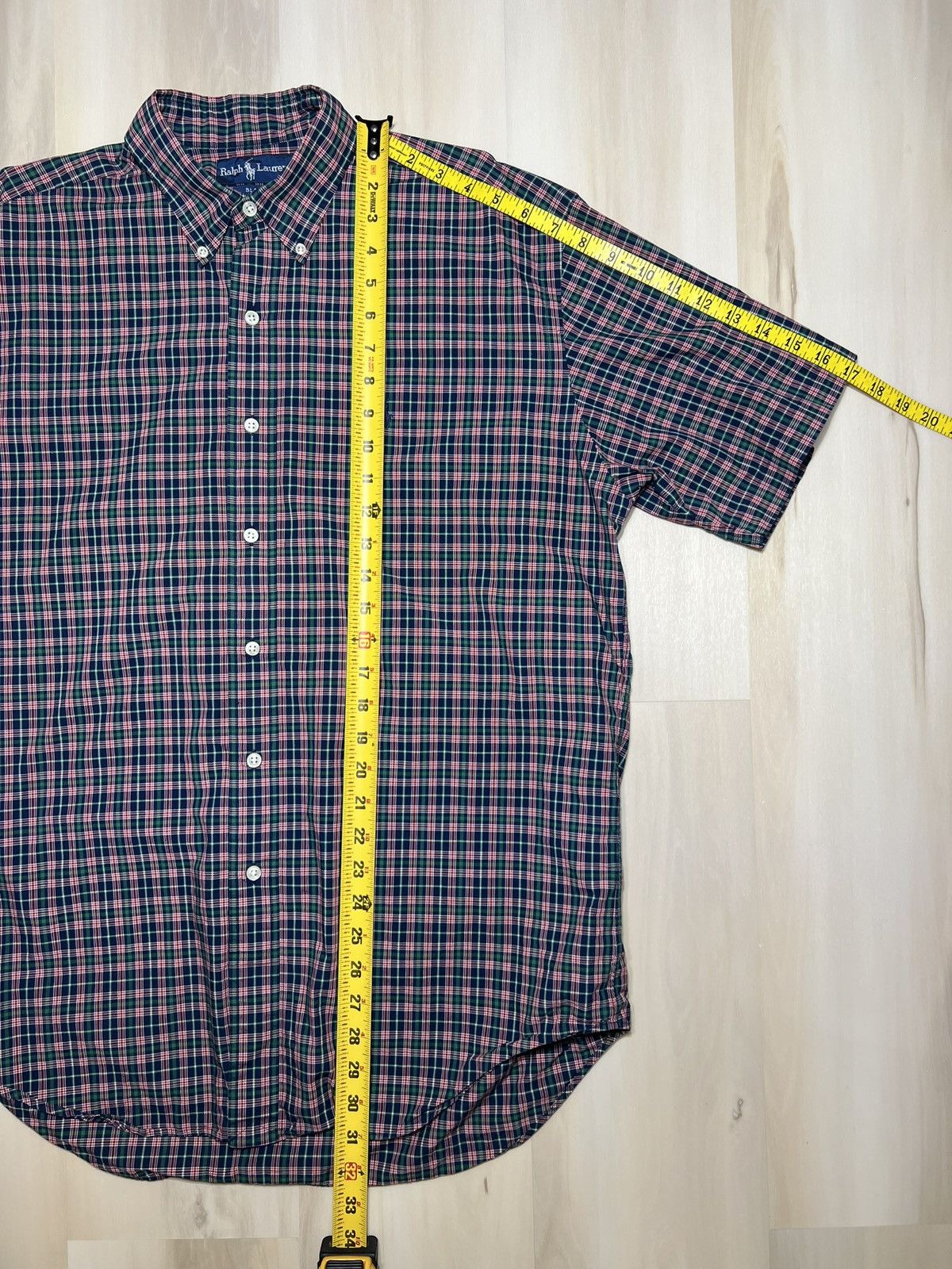 Polo Ralph Lauren Polo Ralph Lauren Men's Sz M Blake Christmas Plaid Red Green Size US M / EU 48-50 / 2 - 4 Thumbnail