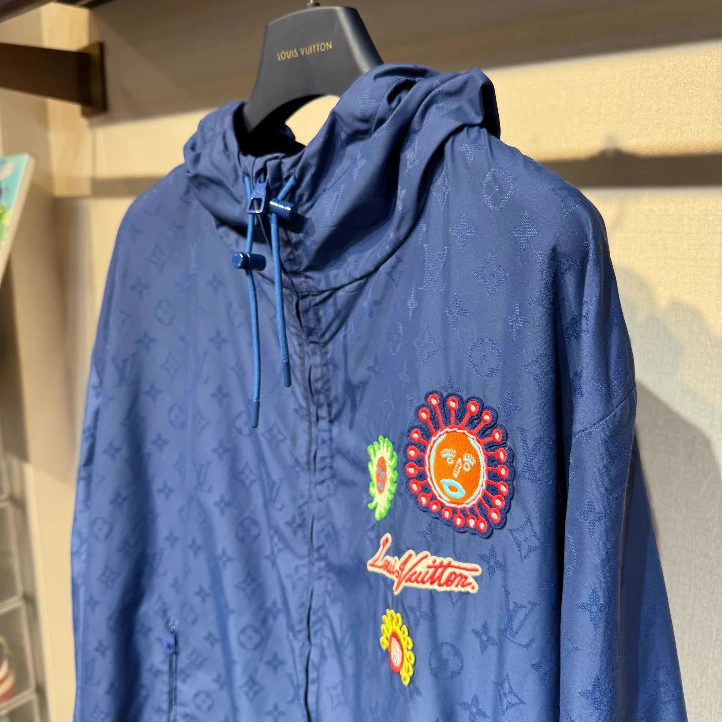 Louis Vuitton Louis Vuitton x Yayoi Kusama Blue Jacket 56 New Size US XL / EU 56 / 4 - 3 Thumbnail
