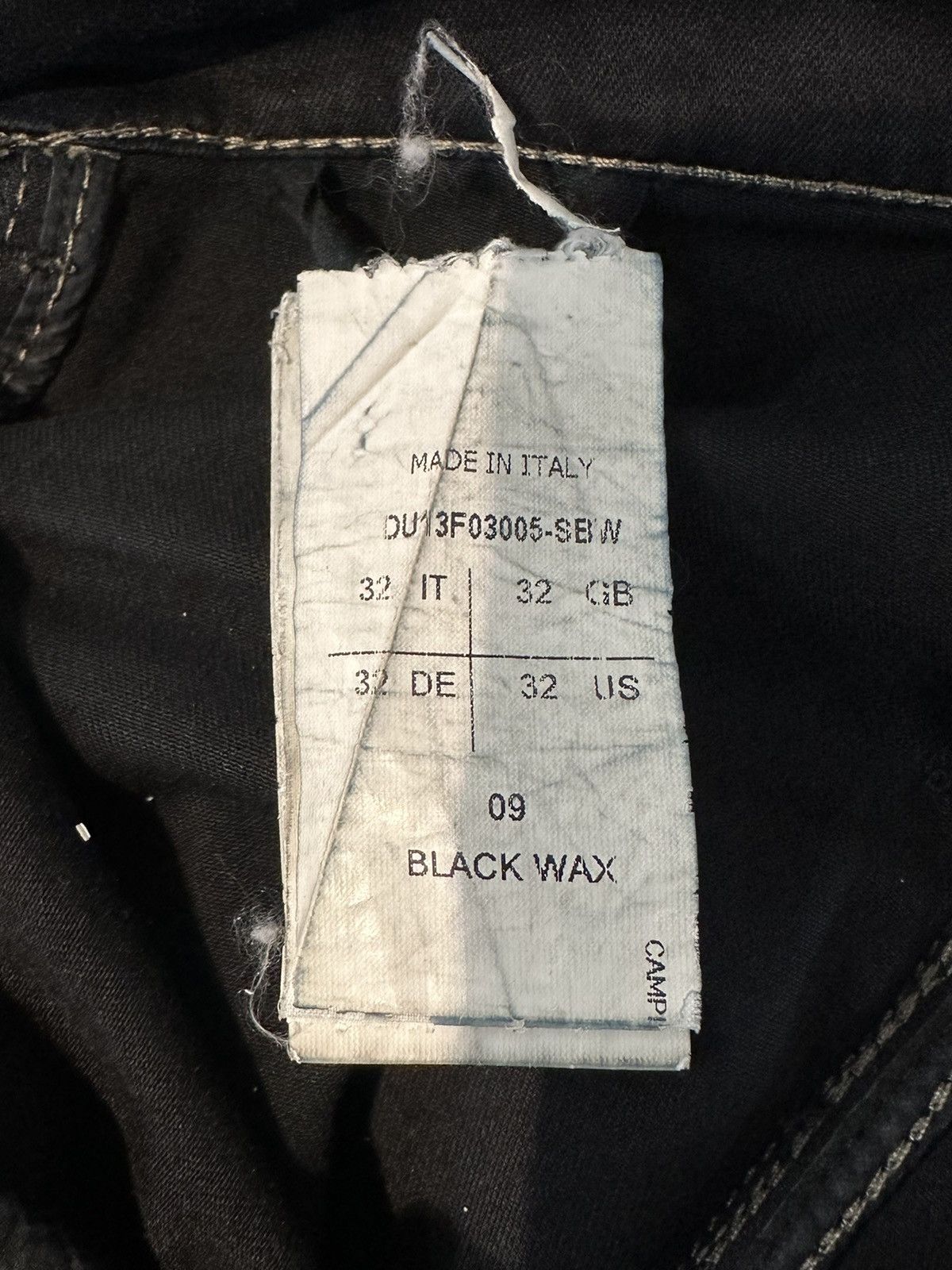 Vintage Levis vest rare size S waxed