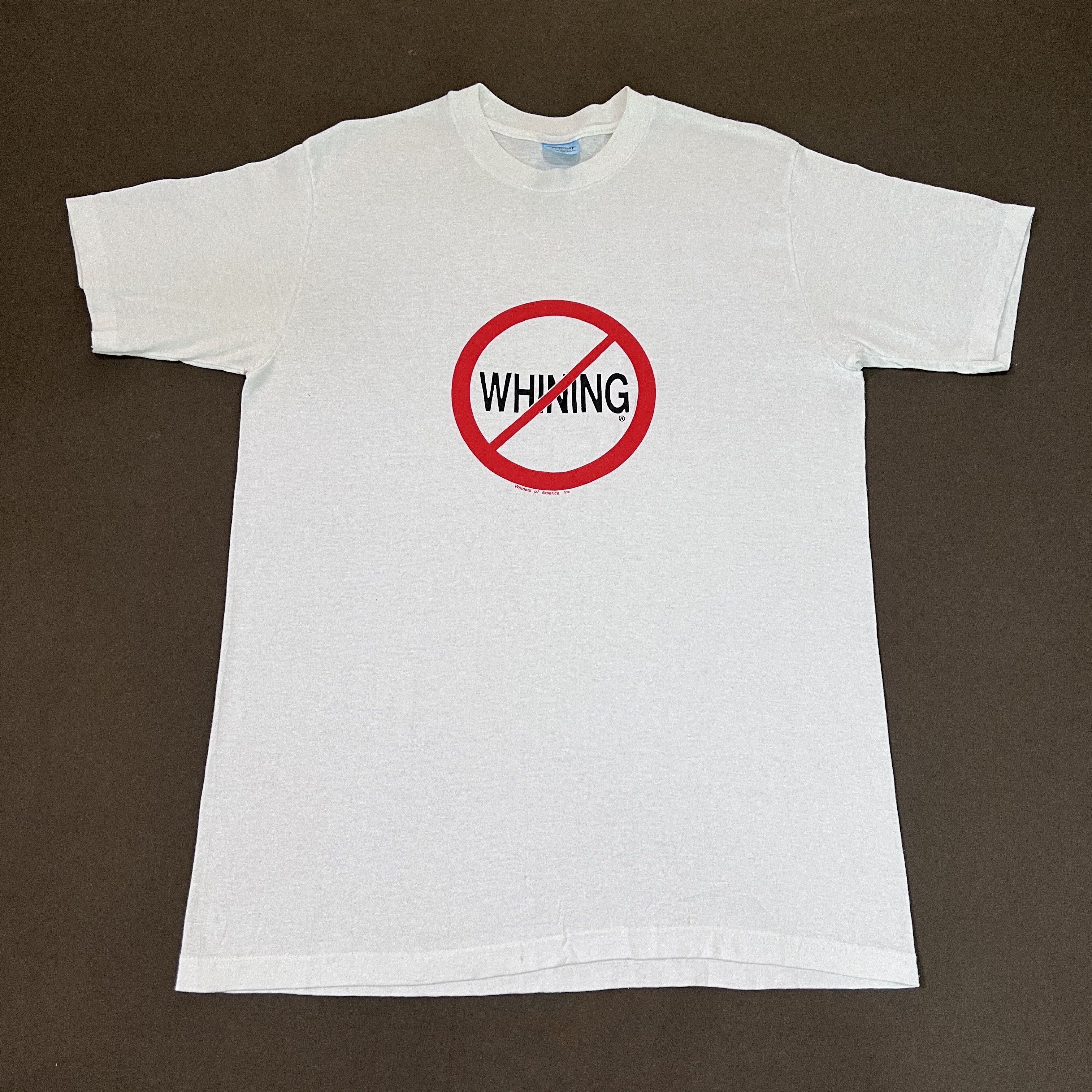 Vintage Vintage 90s No Whining Tee Size US L / EU 52-54 / 3 - 2 Thumbnail