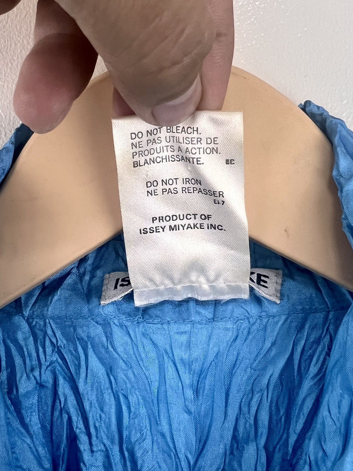 Issey Miyake ISSEY MIYAKE CRUMPLED LS Size L / US 10 / IT 46 - 4 Thumbnail