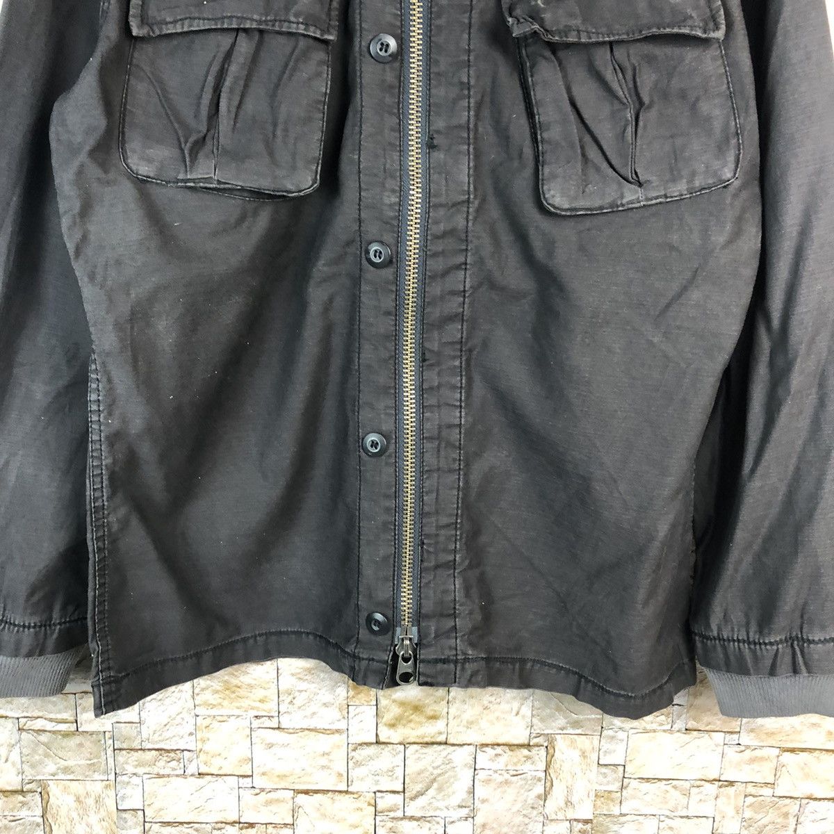 Japanese Brand Back Number Black Bombers Jacket #A839 Size US XL / EU 56 / 4 - 6 Thumbnail