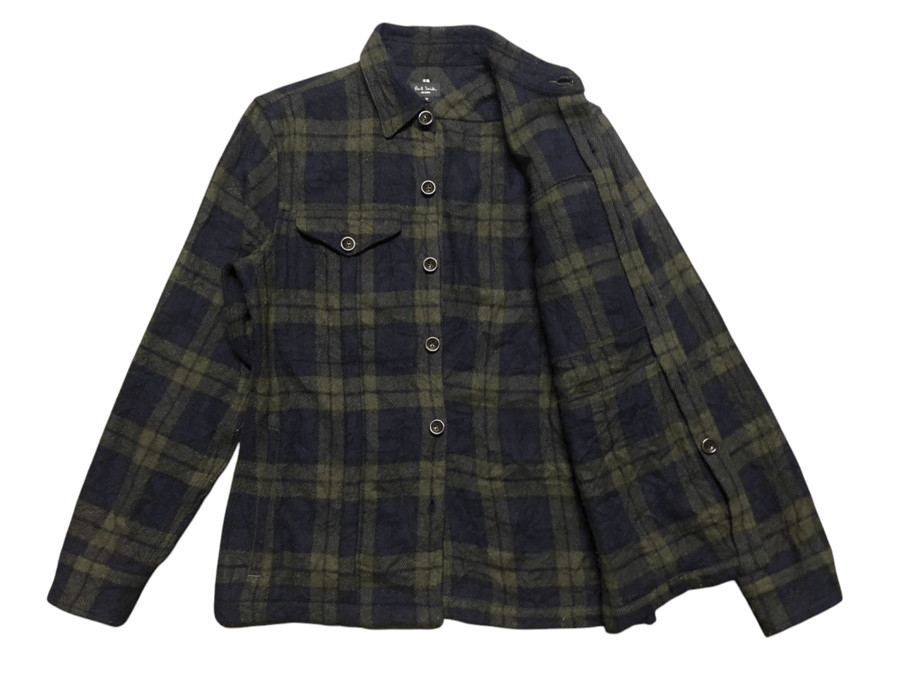 Paul Smith Vintage Paul Smith Plaid Wool Shirt Button Down Jacket Size US M / EU 48-50 / 2 - 3 Thumbnail