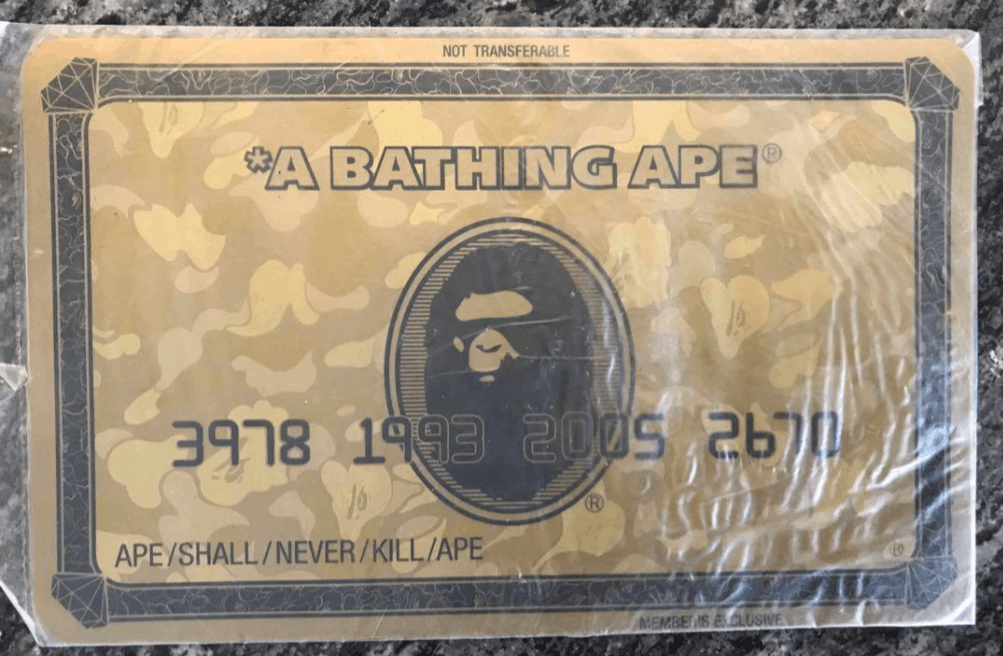 Bape APE members-only mouse pad, camouflage Size ONE SIZE - 1 Thumbnail