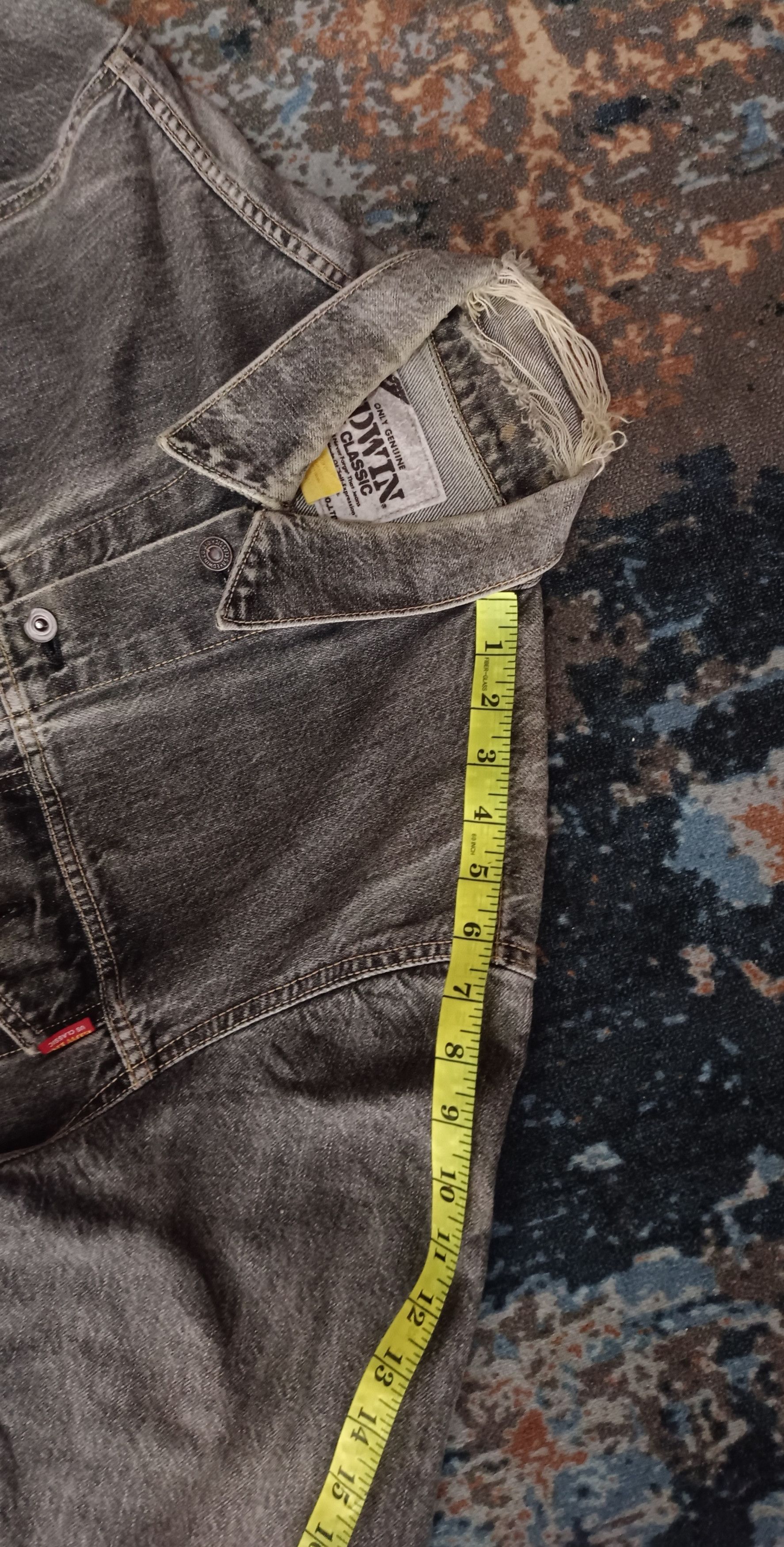 Edwin Edwin Us Classic Style A-01J Distressed Denim Jacket Size US L / EU 52-54 / 3 - 17 Thumbnail