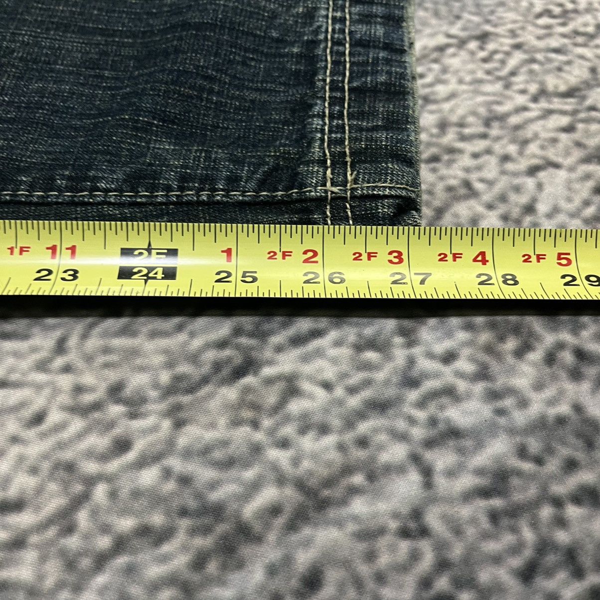Southpole VINTAGE Y2K SOUTHPOLE GRUNGE SKATER BAGGY WIDE LEG JEANS Size US 28 / EU 44 - 15 Thumbnail