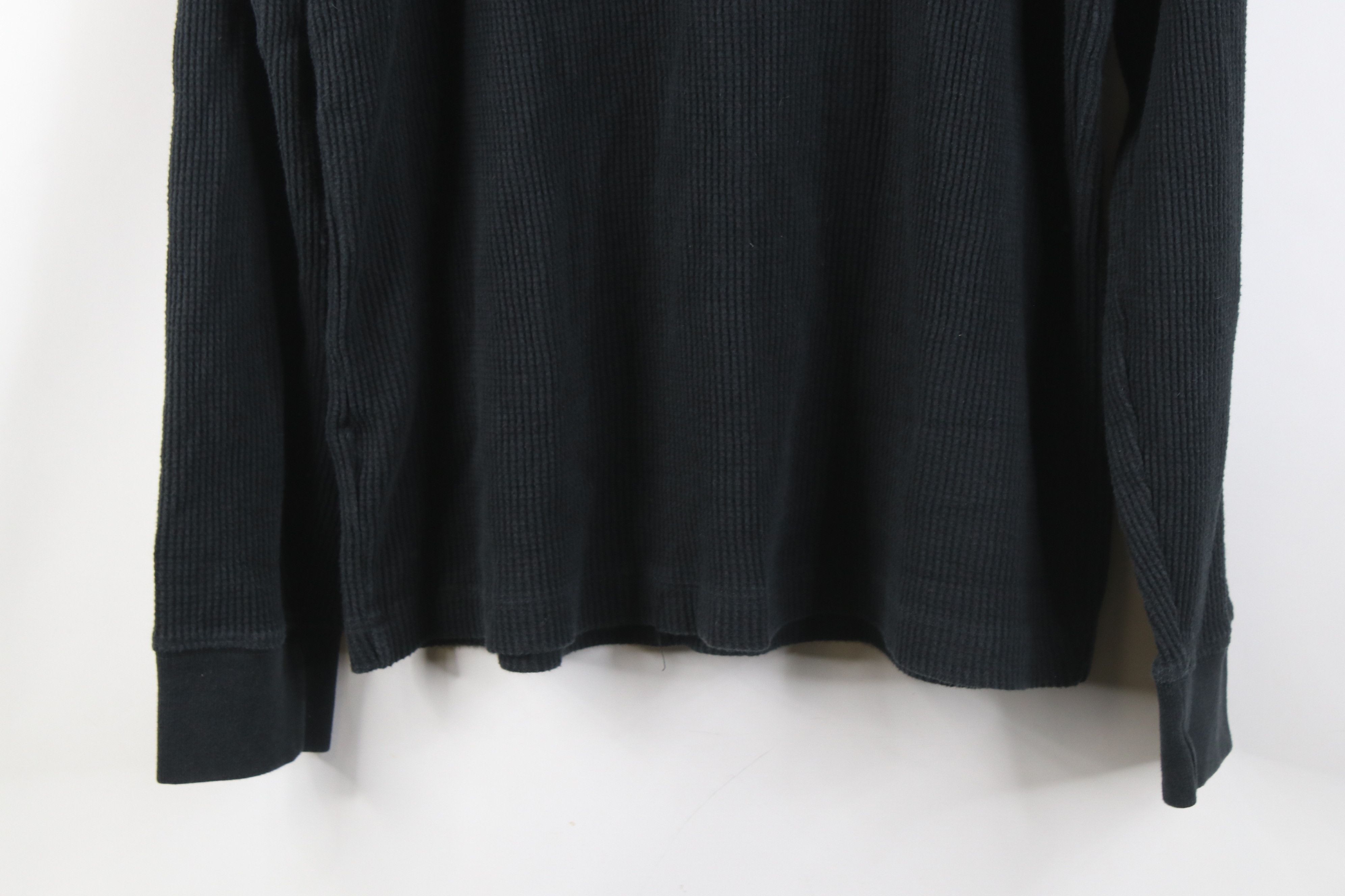 Abercrombie & Fitch Vintage Y2K Abercrombie & Fitch Waffle Knit Henley T-Shirt Size US L / EU 52-54 / 3 - 12 Thumbnail