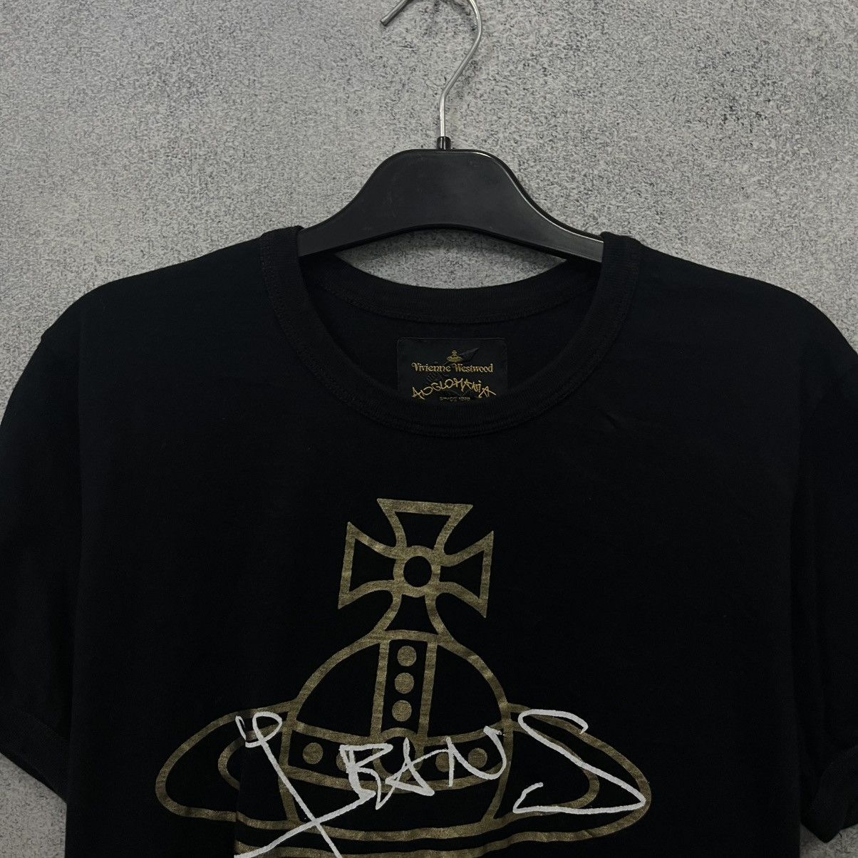 Vivienne Westwood Vivienne Westwood Big Logo T shirt Black Size M Size US M / EU 48-50 / 2 - 4 Thumbnail
