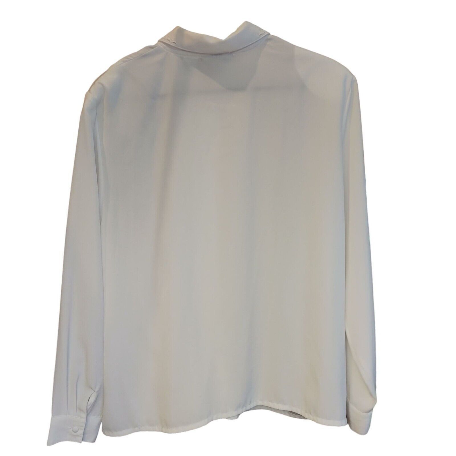 Other Apparenza Women's White Long Sleeve Button Down Shirt XL Size XL / US 12-14 / IT 48-50 - 2 Thumbnail