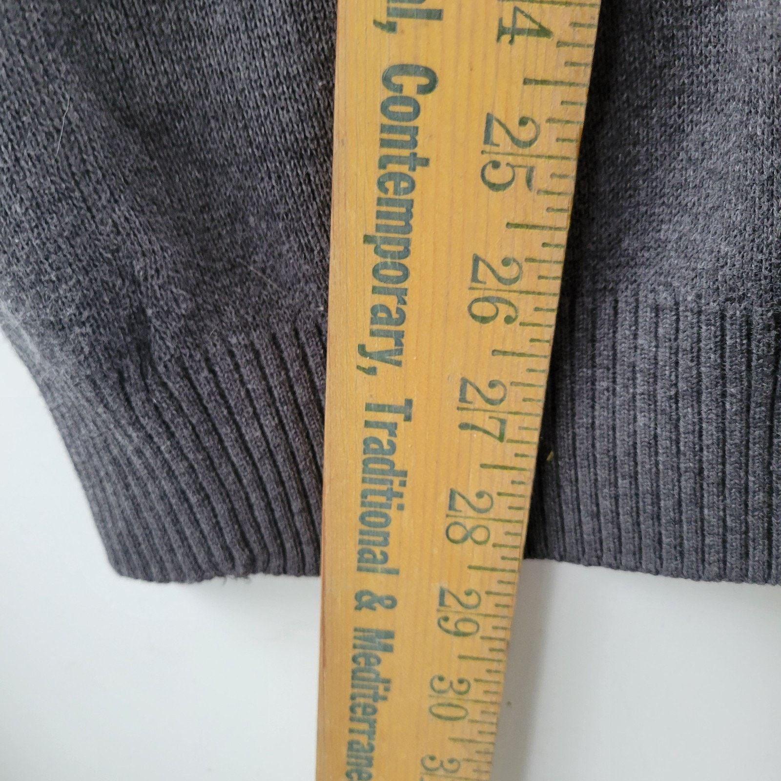 Alex Cannon Alex Cannon Mens Sweater Size XL Gray Silk Cashmere Blend Size US XL / EU 56 / 4 - 5 Thumbnail