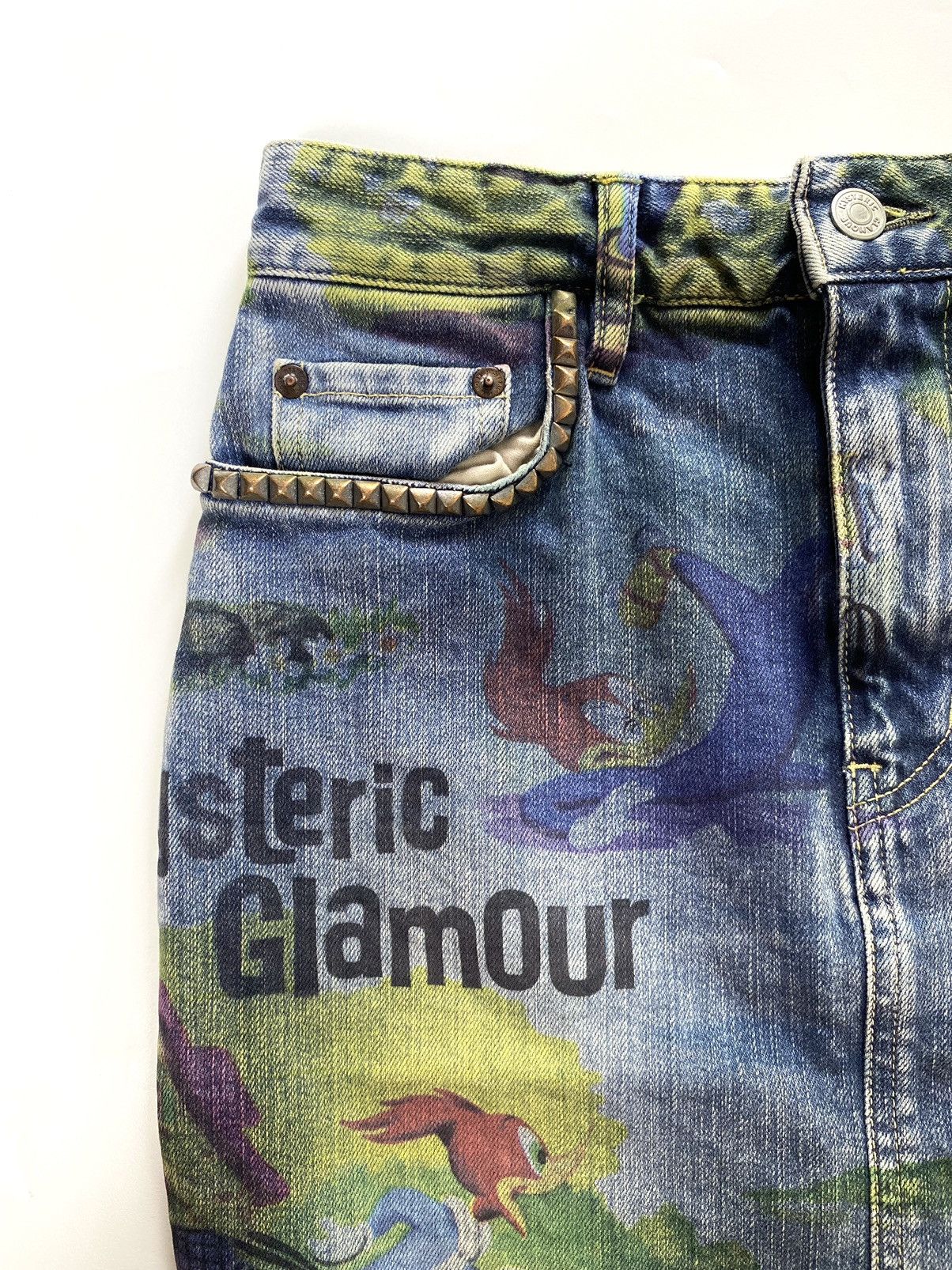 Hysteric Glamour hysteric glamour jeans skirt woody woodfucker Size 28" / US 6 / IT 42 - 5 Thumbnail