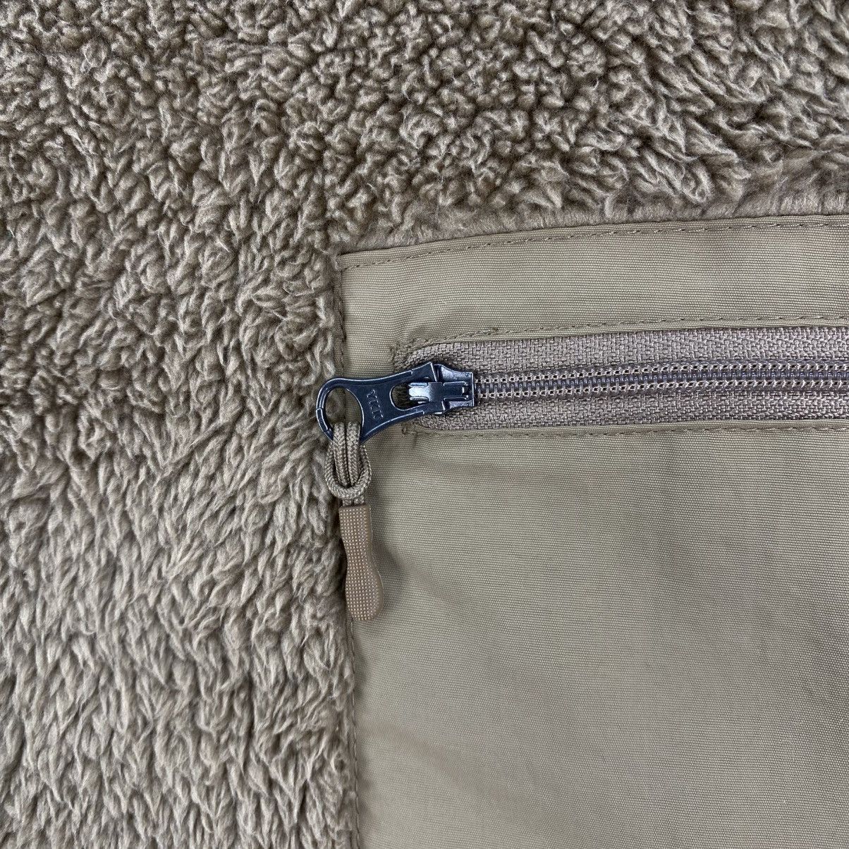 Japanese Brand ⁠Uniqlo Brown Fleece Crewneck Utility Pocket Size US L / EU 52-54 / 3 - 8 Thumbnail