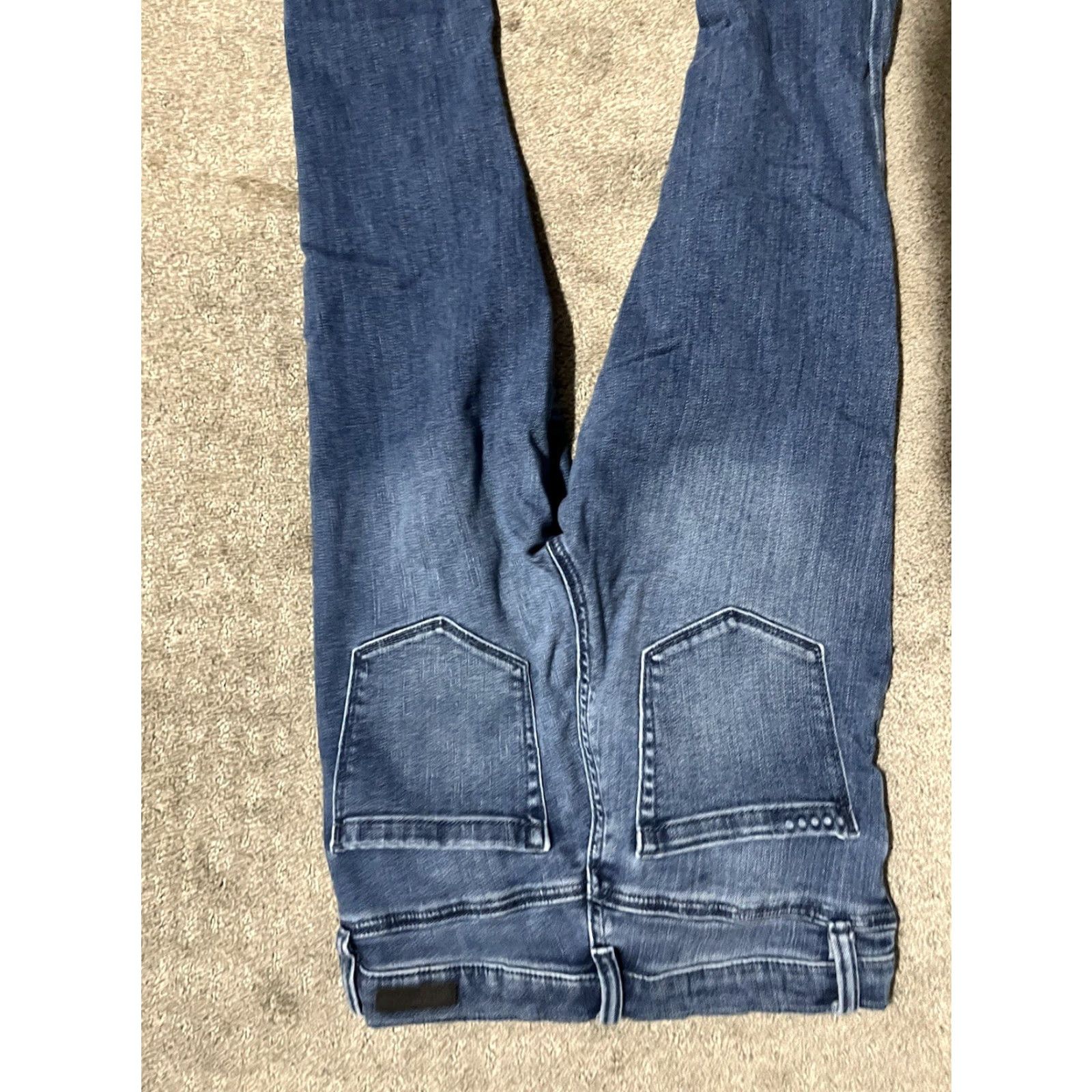 Vintage Blank NYC Jeans Womens 27 Blue Denim Mid Rise Distressed Skinny Womens Size 27" / US 4 / IT 40 - 4 Thumbnail