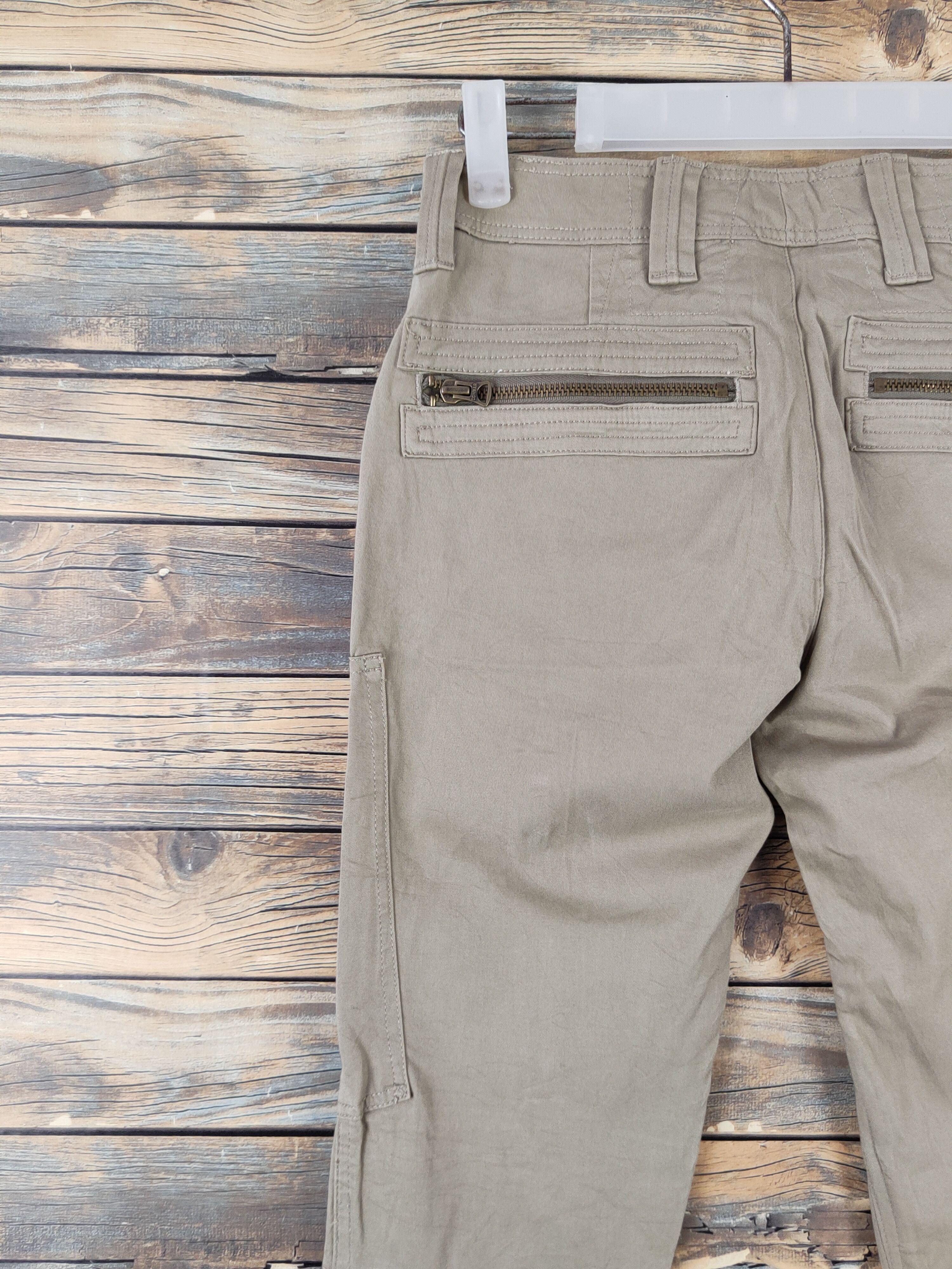 Ralph Lauren DLL Ralph Lauren Beige Multipocket Tactical Cargo Pants #189 Size 26" / US 2 / IT 38 - 8 Thumbnail