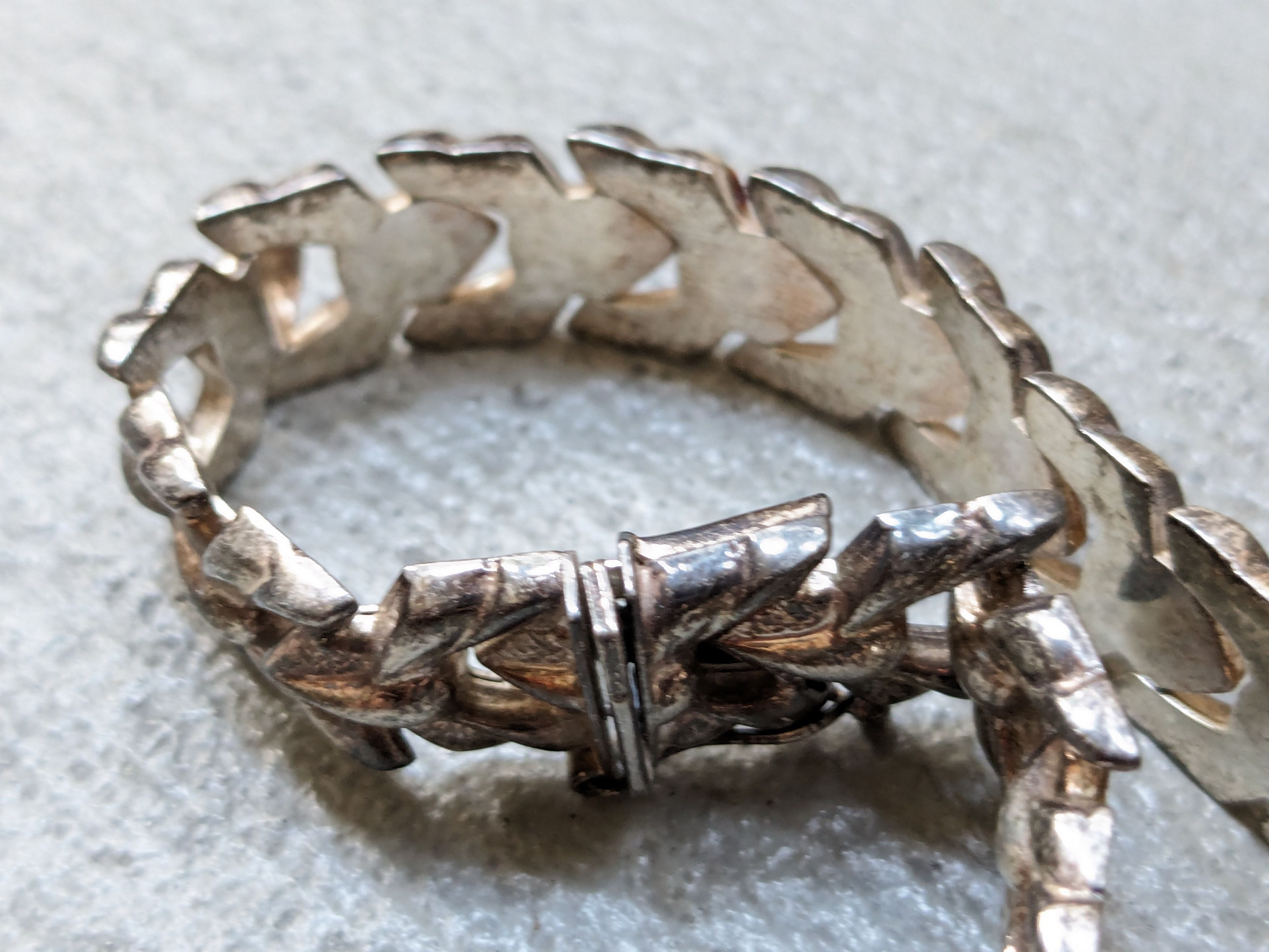 Jewelry Vintage Sterling Silver Bracelet Milor 7.25" Italy Modern Size ONE SIZE - 10 Thumbnail