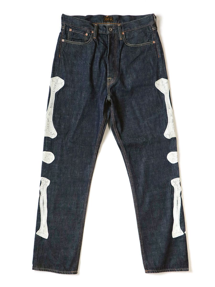 Kapital KAPITAL 12.5oz Denim Mexican Tuxedo 5P pants OKAGILLY bone Size US 38 / EU 54 - 2 Thumbnail