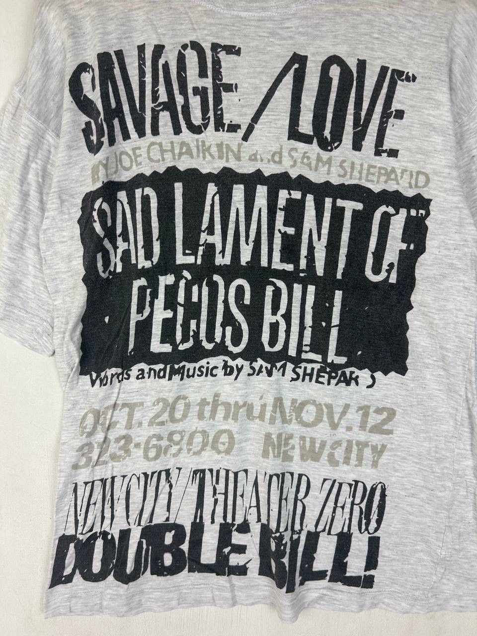 Vintage Rare Vintage Sam Shepard Theater T-Shirt Size US L / EU 52-54 / 3 - 5 Thumbnail