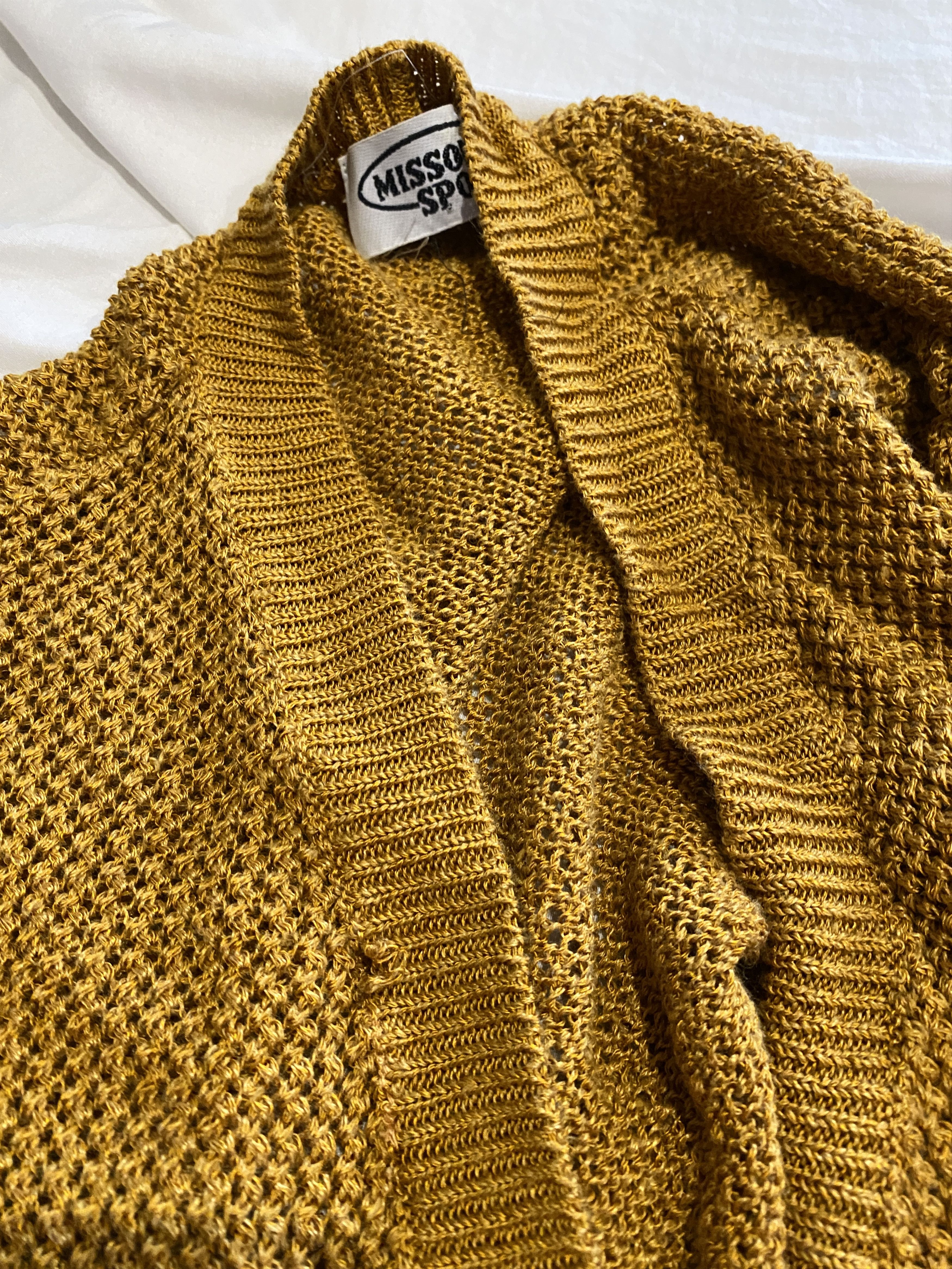 Missoni × Vintage Missoni Sport vintage cardigan sweater knitwear Size M / US 6-8 / IT 42-44 - 8 Thumbnail