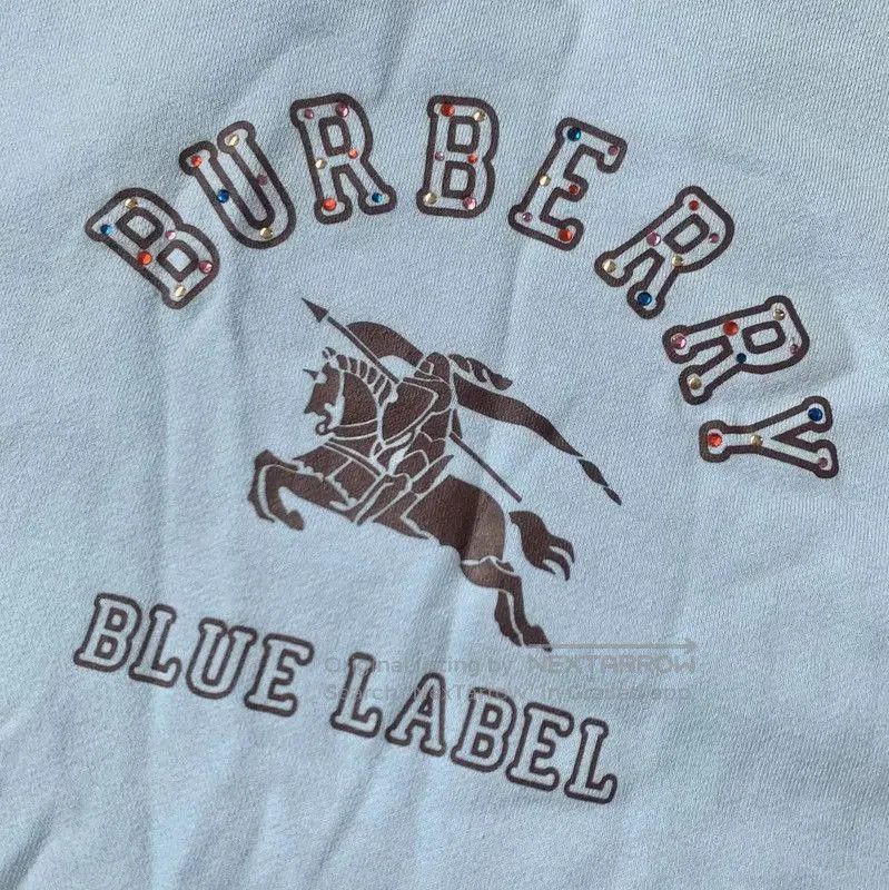 Burberry Burberry Blue Label Cotton T-Shirt for Women. Size M / US 6-8 / IT 42-44 - 2 Thumbnail