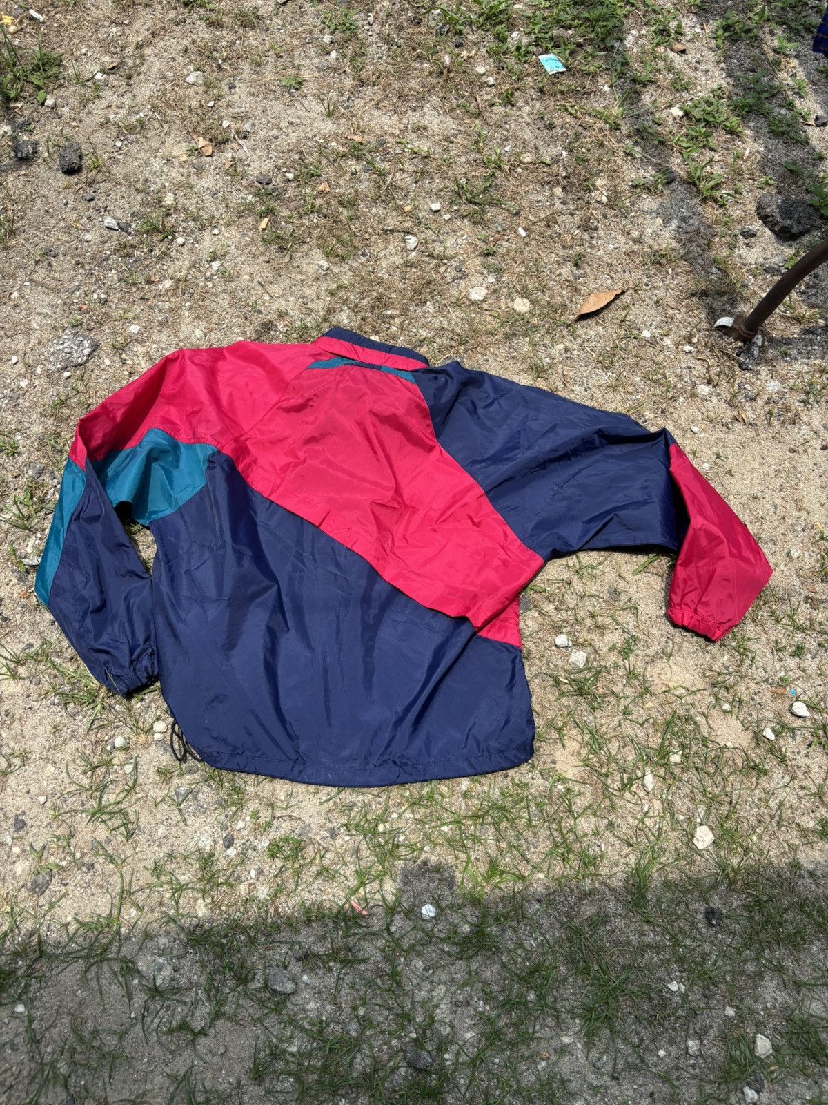 Nike Vintage 90’s Nike Multicolour Windbreaker Jacket Size US L / EU 52-54 / 3 - 2 Thumbnail