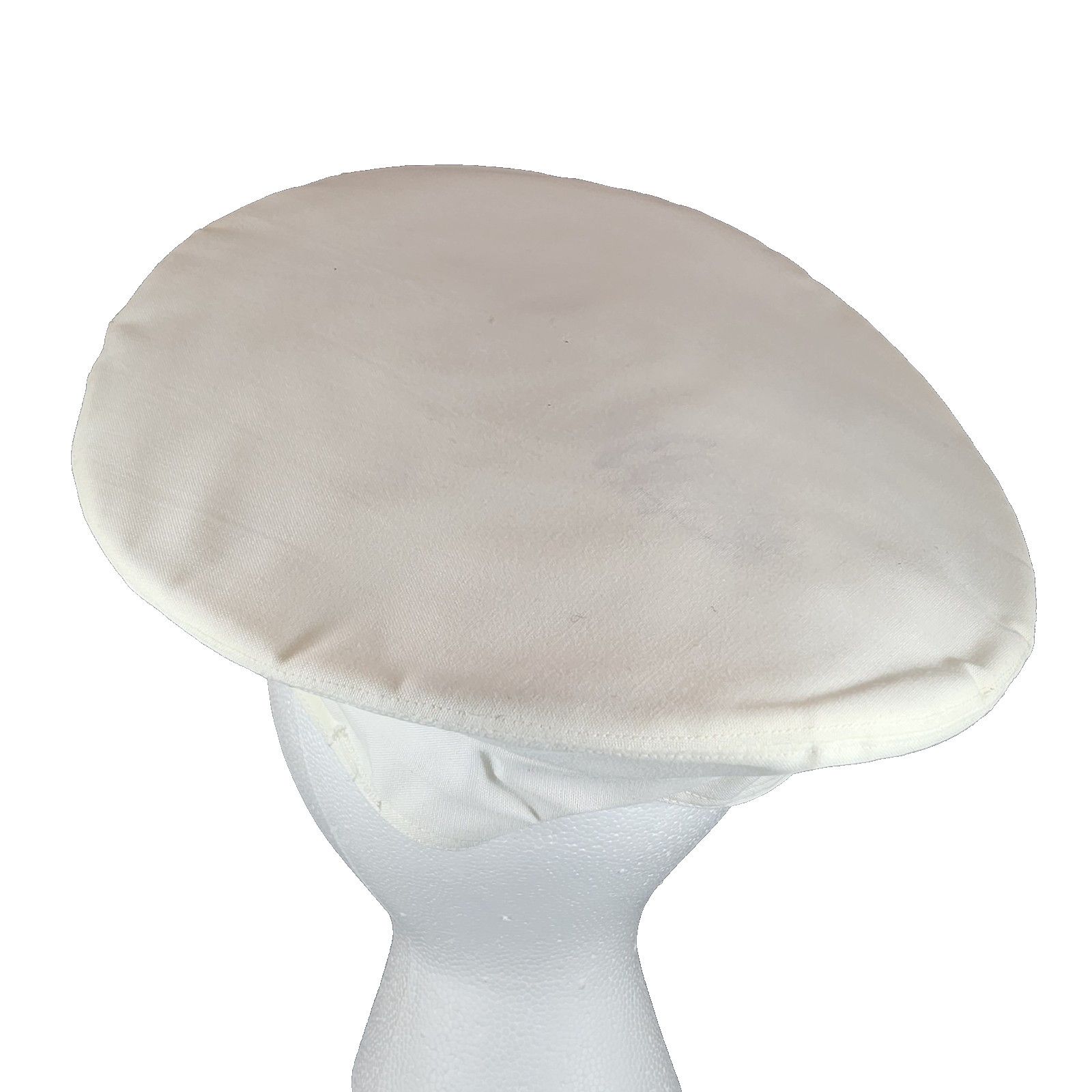 Other Art Caps White Military Sailor Uniform Hat Cover 6-7/8 White Size ONE SIZE - 7 Thumbnail
