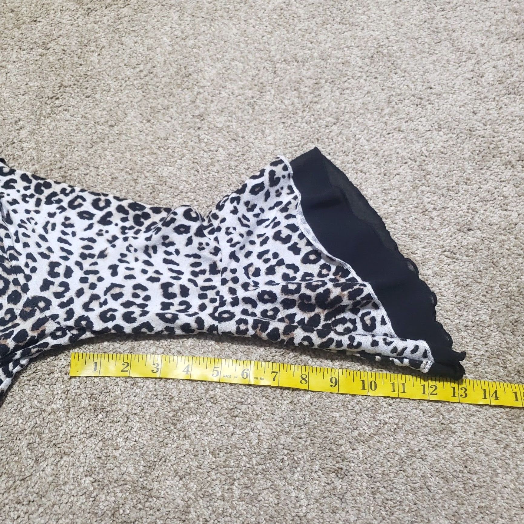 Vintage Above and Beyond Shirt Leopard Print Grommets Sleeve Adult Women's M Medium Size M / US 6-8 / IT 42-44 - 7 Thumbnail