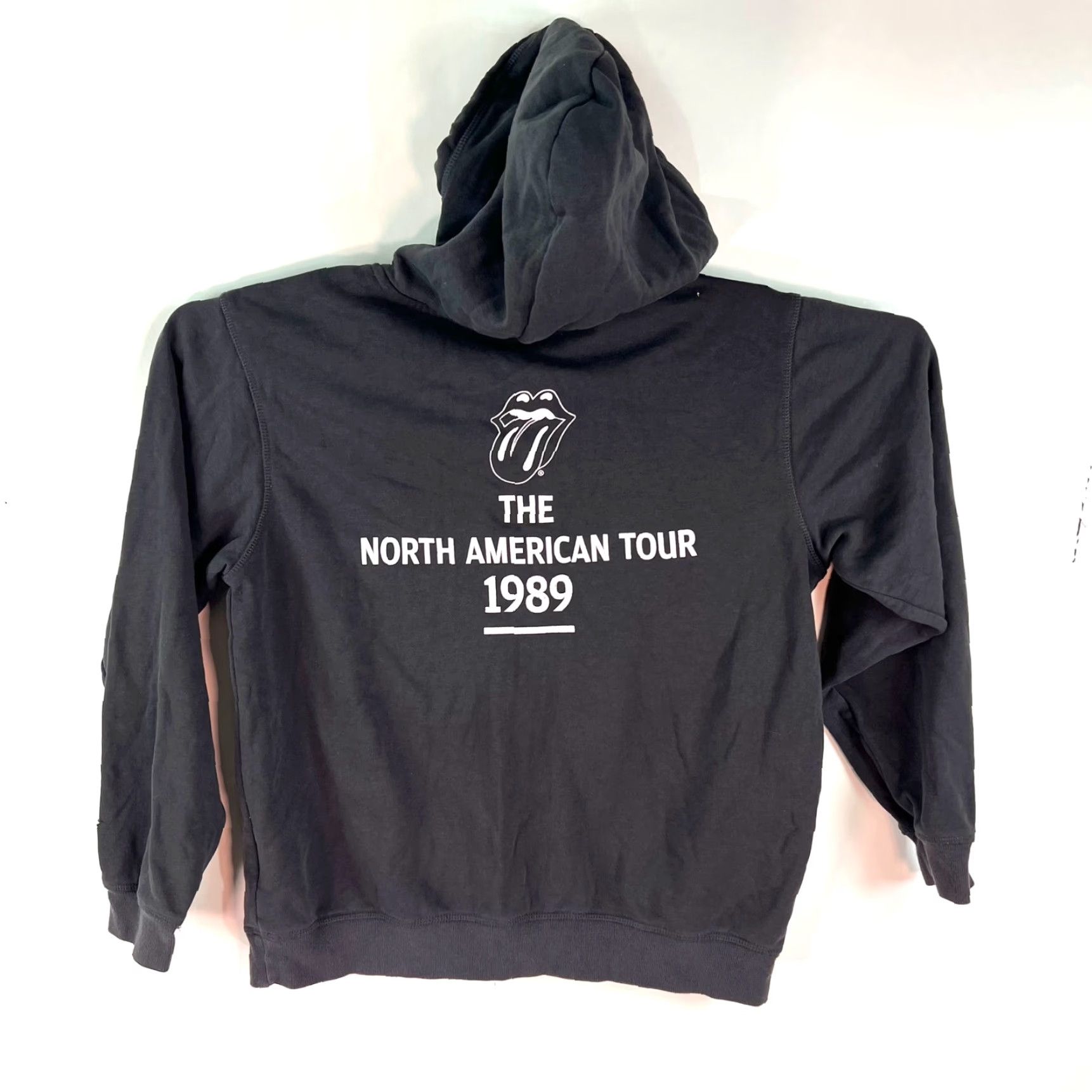 H&M Rolling Stones Hooded Sweatshirt Small Black North America Tour 1989 Mens Sweatshirt Rock Band Hoodie Size US S / EU 44-46 / 1 - 5 Thumbnail
