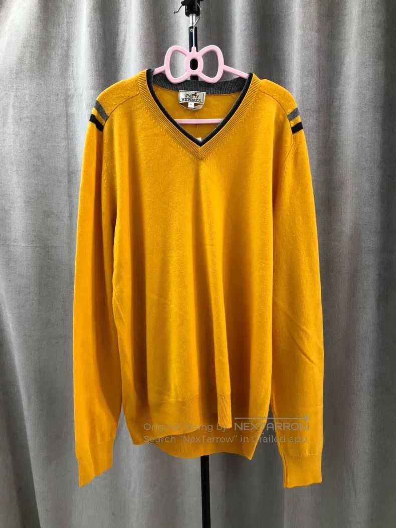 Hermes Hermes Cashmere Knit Sweater Size US XL / EU 56 / 4 - 1 Thumbnail