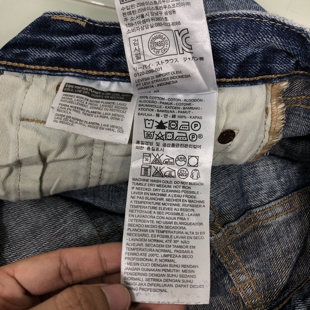 Levi's 🔥90’s Vintage Levi’s Denim Jeans USA Size US 30 / EU 46 - 16 Thumbnail