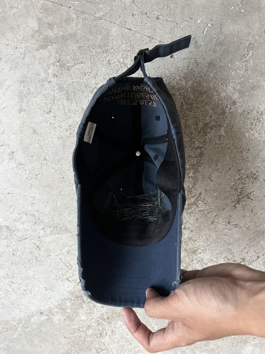 Japanese Brand Vintage “53” Distressed Tracker Hat Size ONE SIZE - 9 Thumbnail