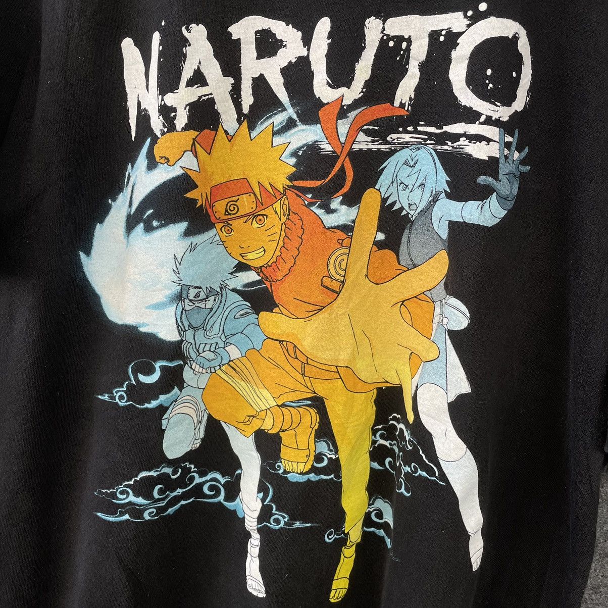 Anime × Cartoon Network × Vintage Vintage 2002 Naruto Shippuden Shonen Jump Anime T Shirt Size US XL / EU 56 / 4 - 2 Thumbnail