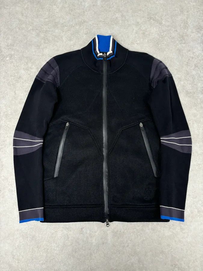 Marithe + Francois Girbaud SS1999 Marithé + François Girbaud Black Polartec Biker Zip-up Sweater Size US M / EU 48-50 / 2 - 1 Thumbnail