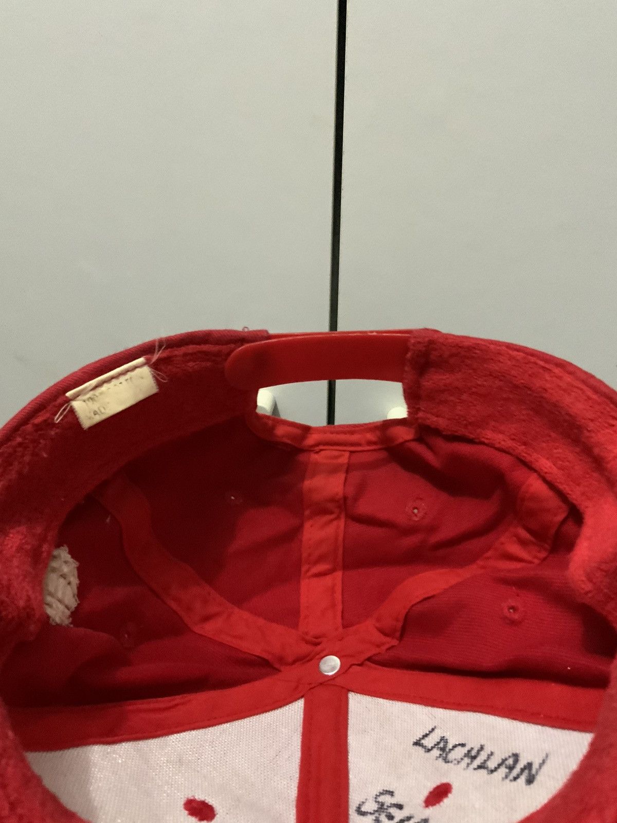 Ripcurl Ripcurl Spellout Embroidery Red Hat Size ONE SIZE - 9 Thumbnail