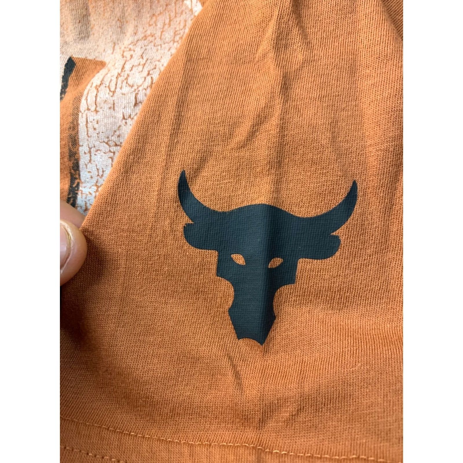 Under Armour UNDER ARMOUR x DWAYNE JOHNSON IRON PARADISE T-SHIRT MEN XL Brown Jersey Crew Neck 2022 Sports Size US XL / EU 56 / 4 - 4 Thumbnail