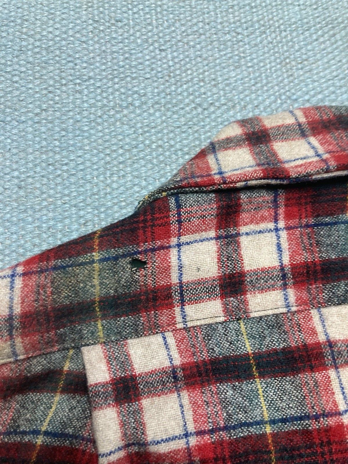 Vintage 60s Pendleton loop collar board shirt plaid Christmas small Size US S / EU 44-46 / 1 - 9 Thumbnail