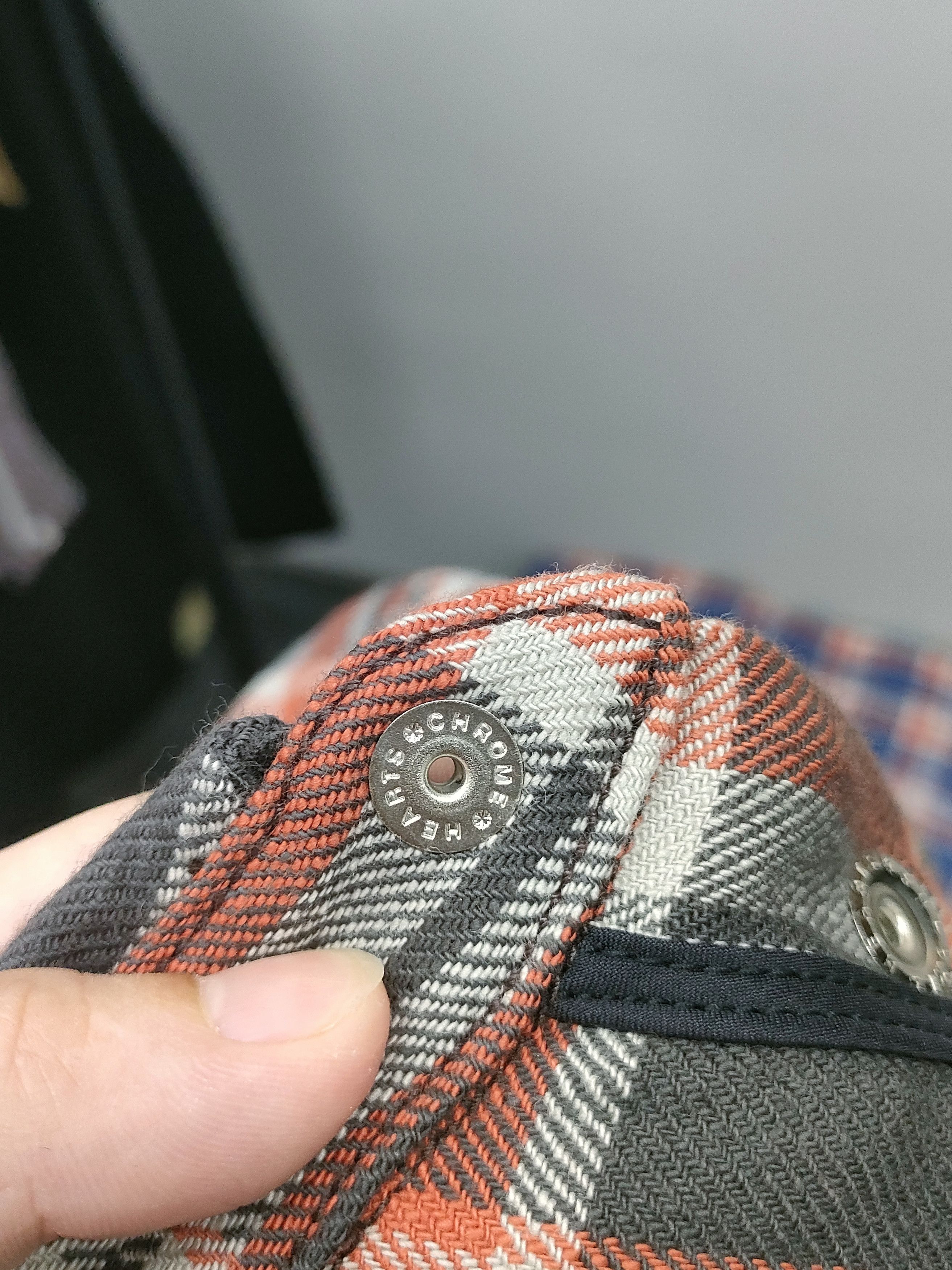 Chrome Hearts Chrome Hearts Black & Red Plaid Cropped Flannel Shirt Jacket Size US S / EU 44-46 / 1 - 7 Thumbnail